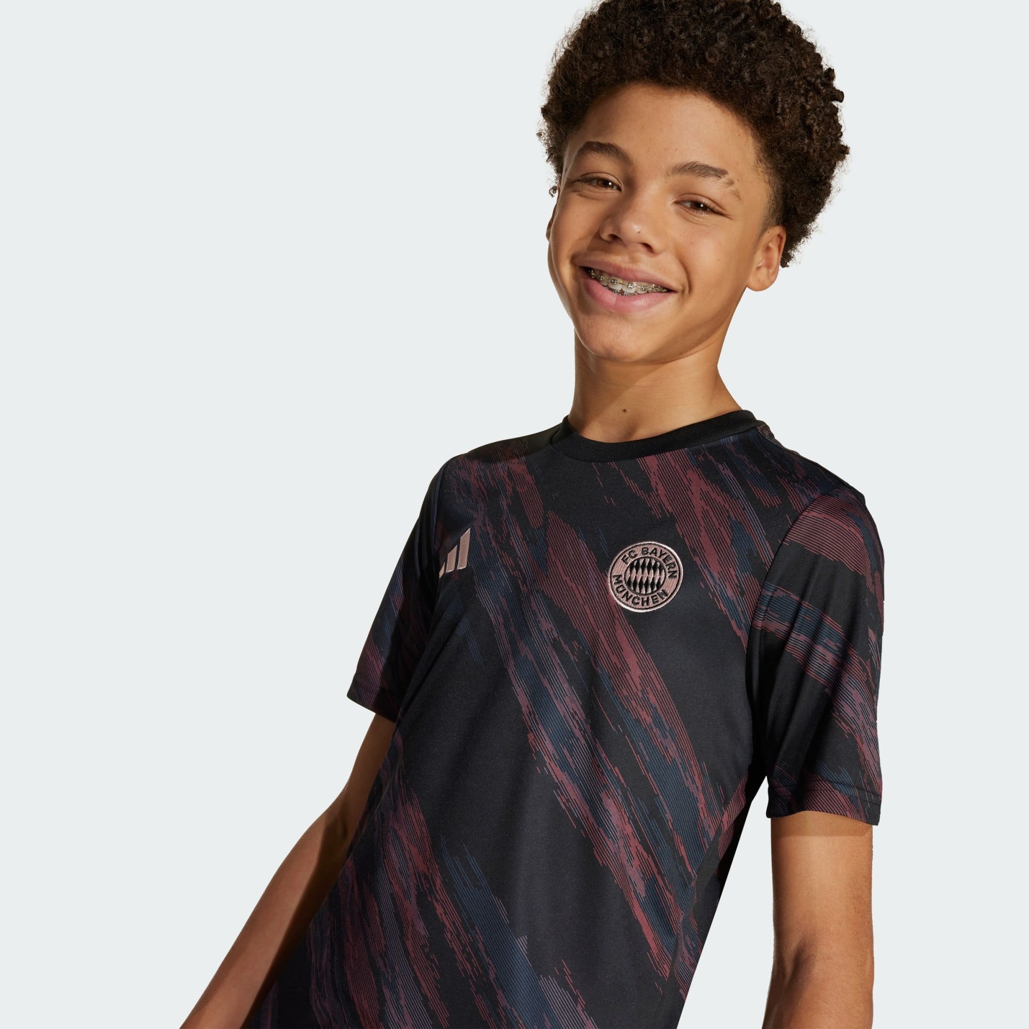 adidas Performance Fußballtrikot FC BAYERN MÜNCHEN 25/26 KIDS PRE-MATCH SHIRT (1-tlg)