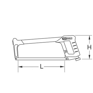 KS Tools Handsäge KS Tools 907.2100 9072100 Metallsägebogen