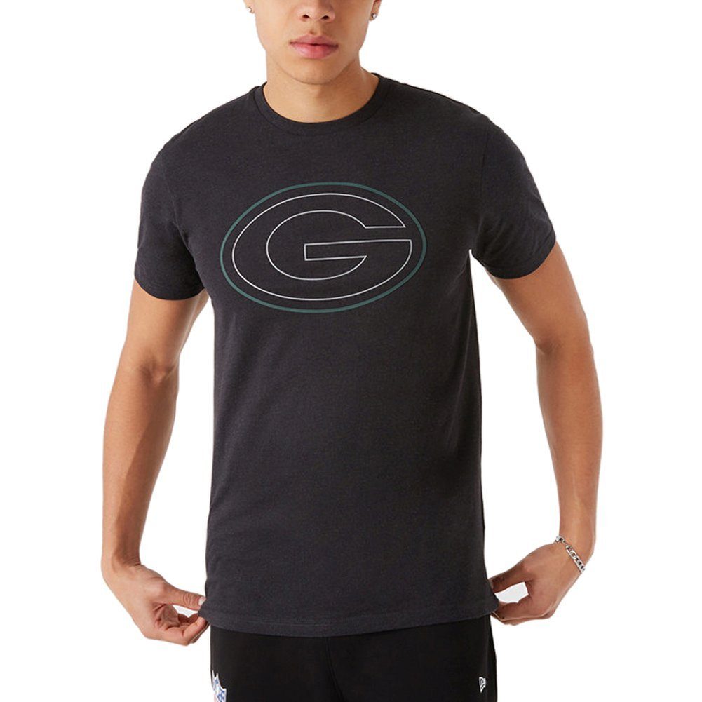 New NFL Green Bay Packers Print-Shirt Era OUTLINE Football