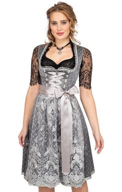 MarJo Trachtenkleid Mini Dirndl 2tlg. 58cm WANJA silber