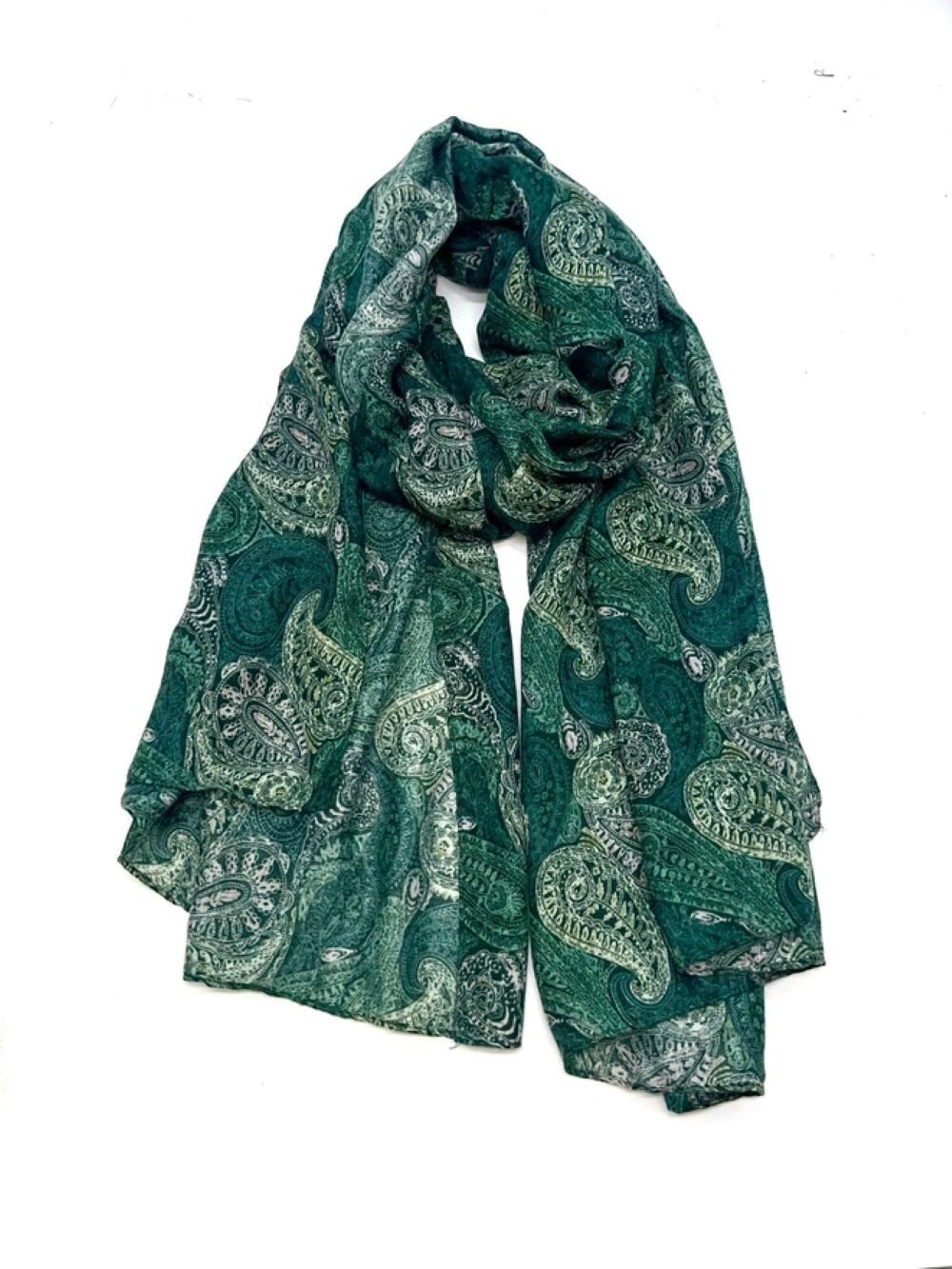 Goodman Design Modeschal Bedrucktes Tuch mit Paisleymuster – Stilvoll, weich und vielseitig, Unisex-Modell – ideal für Damen und Herren