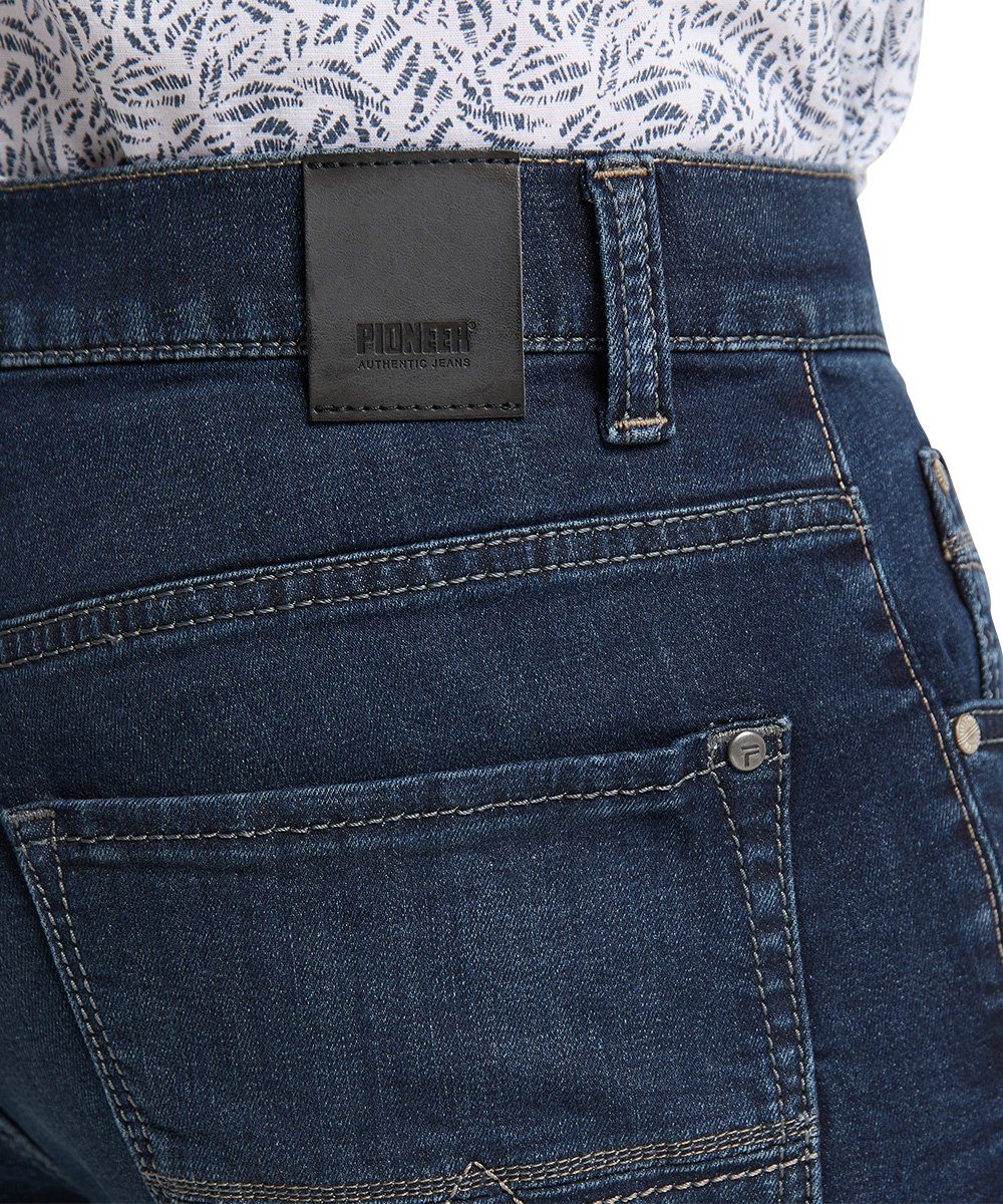 blue used 9990.468 MEGAFLEX 1674 Pioneer Jeans RANDO dark Authentic PIONEER 5-Pocket-Jeans