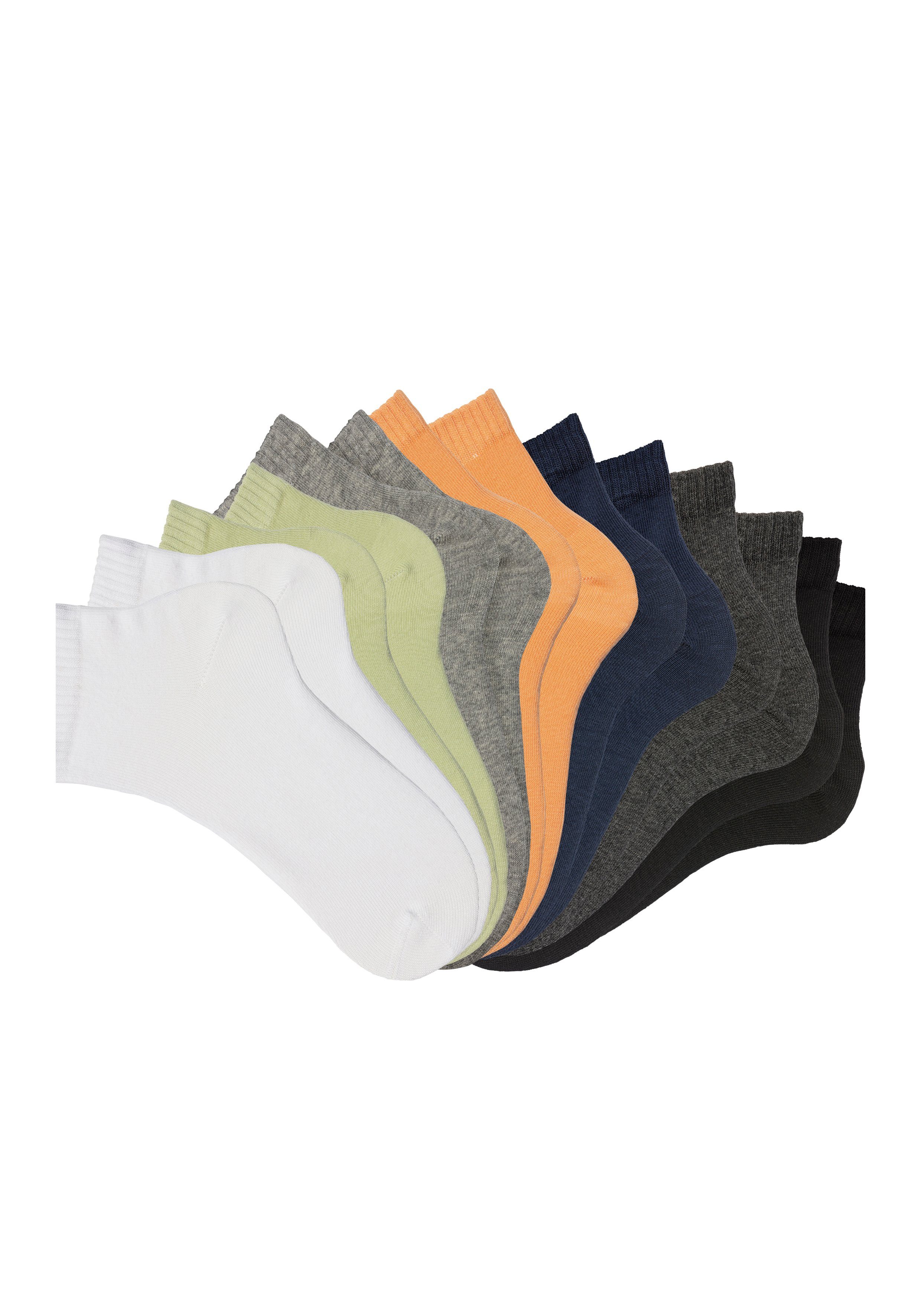 H.I.S Kurzsocken (Packung, 14-Paar) mit eingestricktem günstig online kaufen