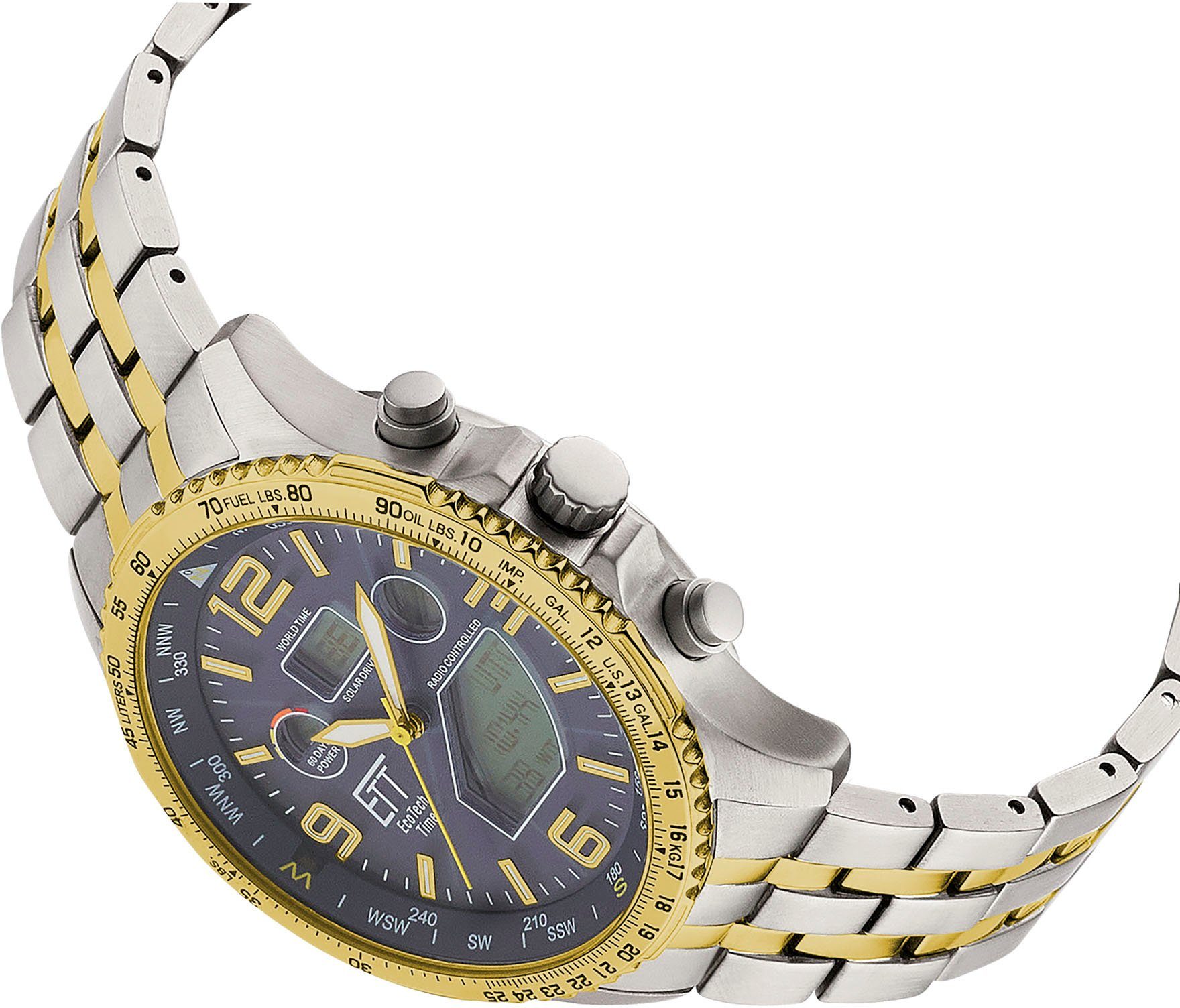 Timer, EGT-11576-31M, Solar ETT Funkchronograph Professional World