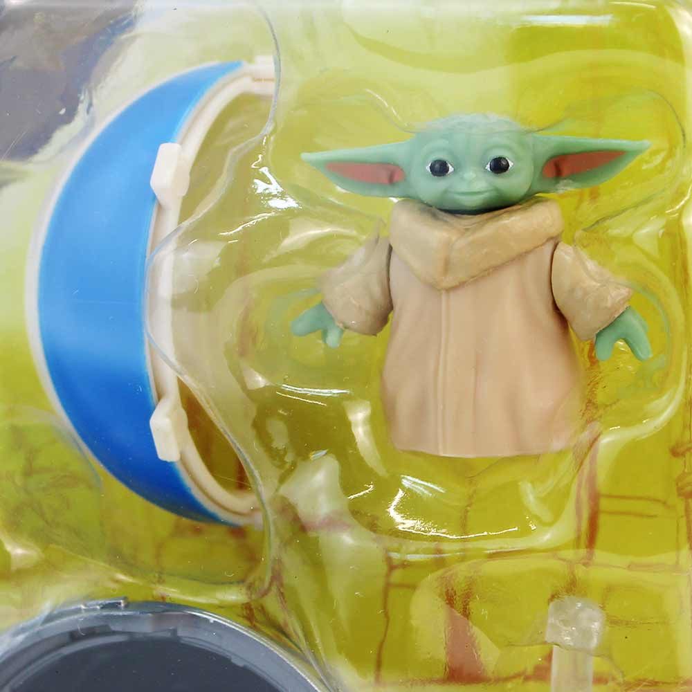 Hasbro Actionfigur Star Wars Grogu Mini Figur mit Stand, (1-tlg)