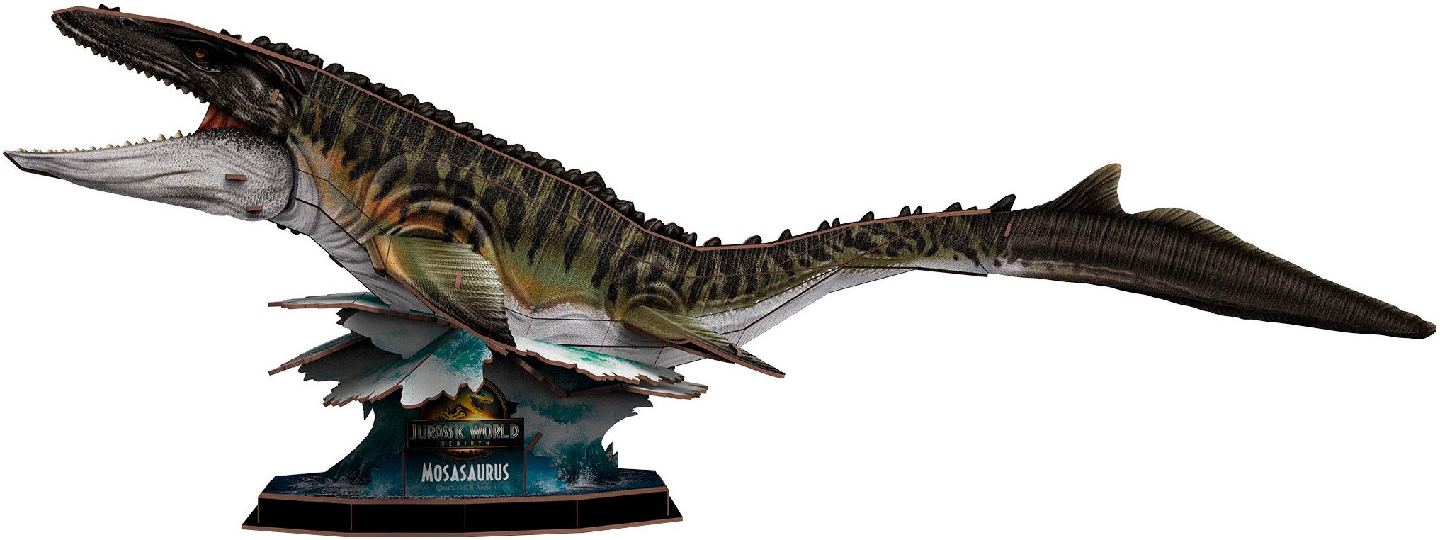 Revell® 3D-Puzzle Jurassic World Rebirth Dinosaurier Mosasaurus, 83 Puzzleteile