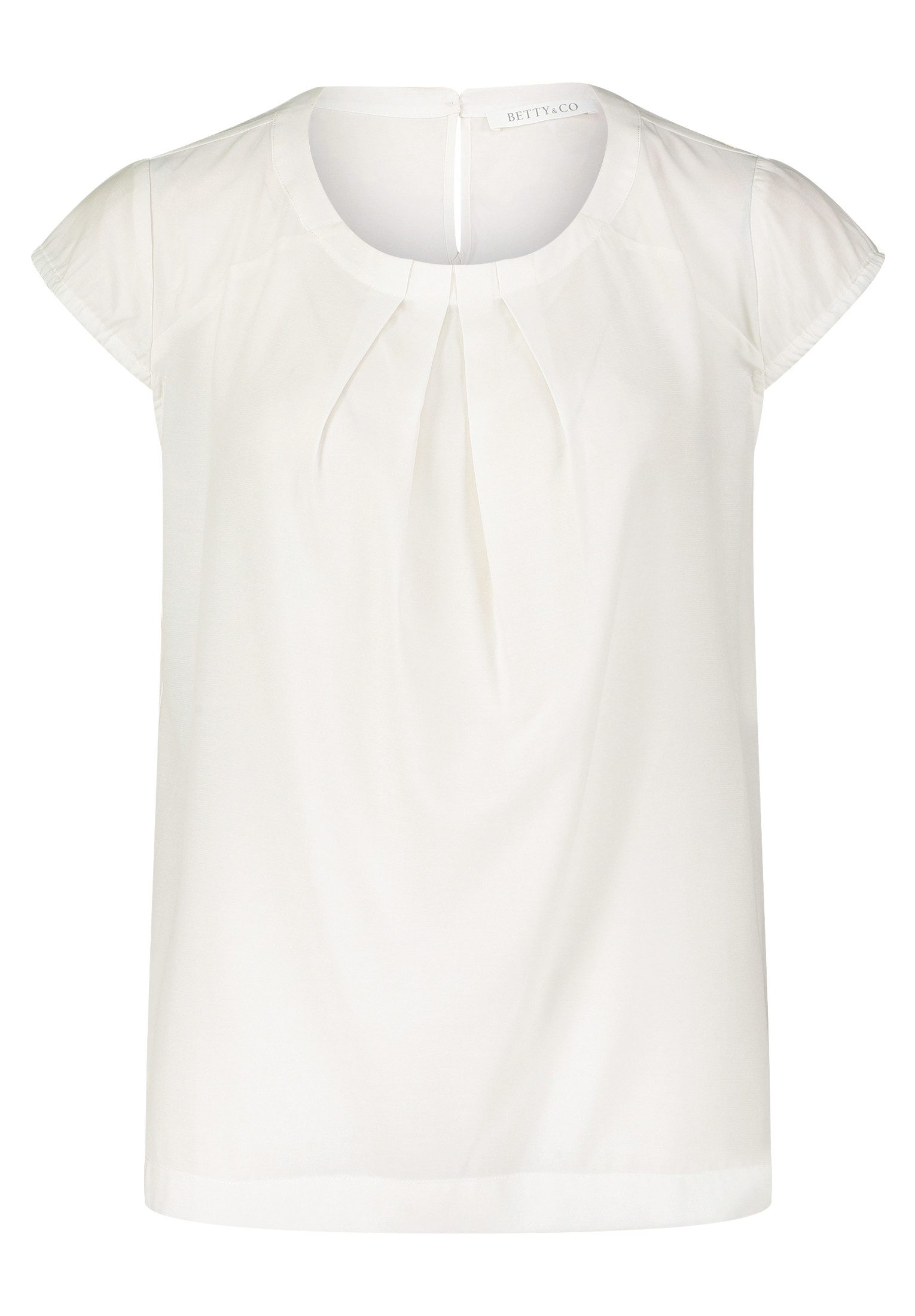 Betty&Co Schlupfbluse "Betty & Co Damen Schlupfbluse kurzarm" günstig online kaufen