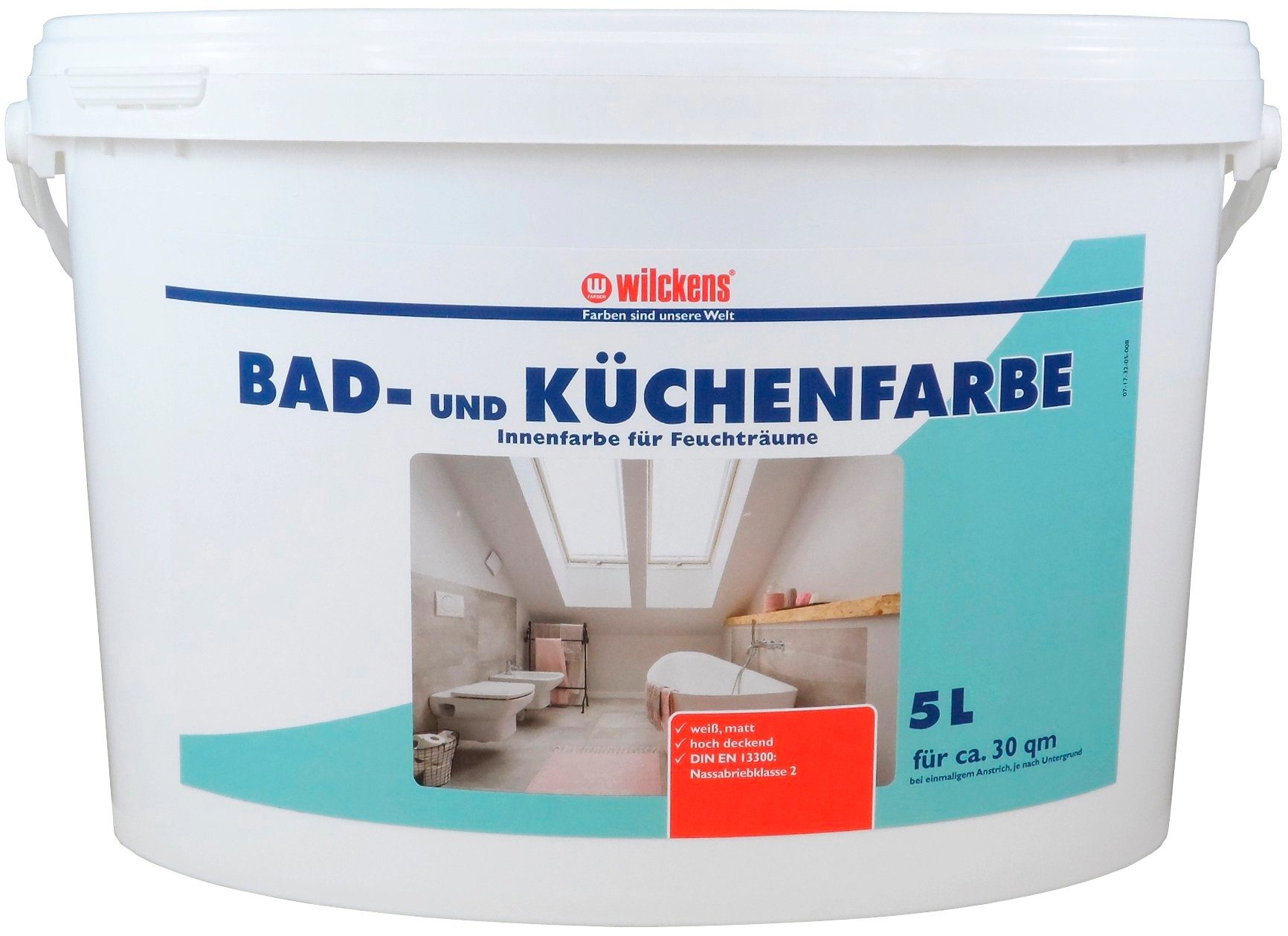 sehr Wand- Deckenfarbe Wilckens Küchenfarbe, Bad- & ergiebig und Farben