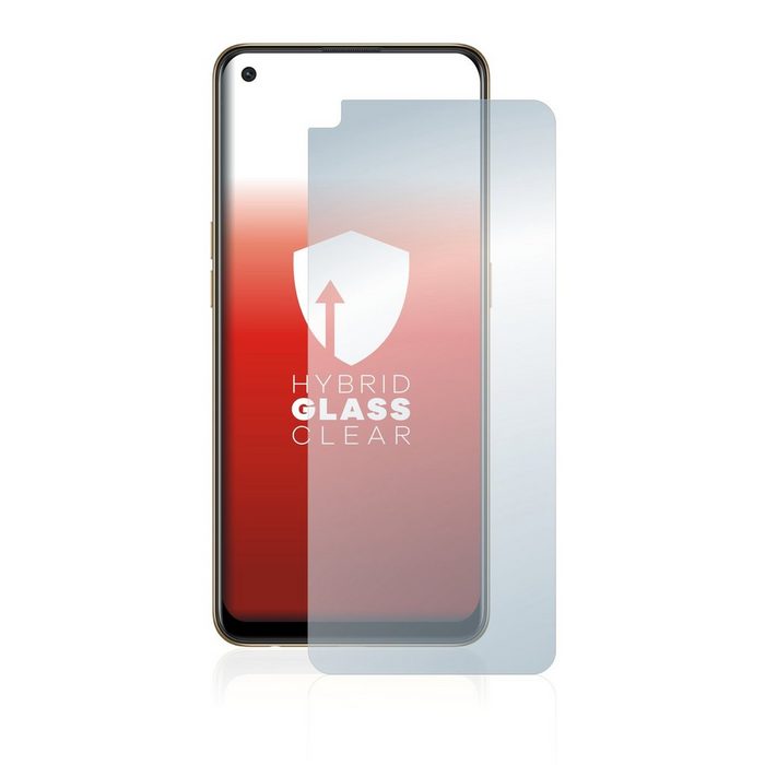upscreen flexible Panzerglasfolie für Oppo F19s Displayschutzglas Schutzglas Glasfolie klar