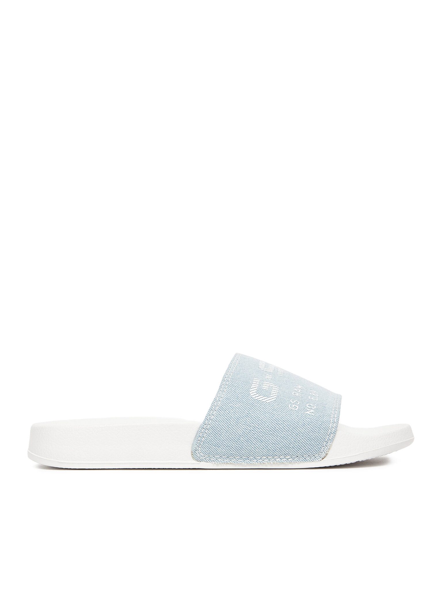 G-STAR G Star Raw Damen Flip-Flops Blau SS26-3C001 Badepantolette