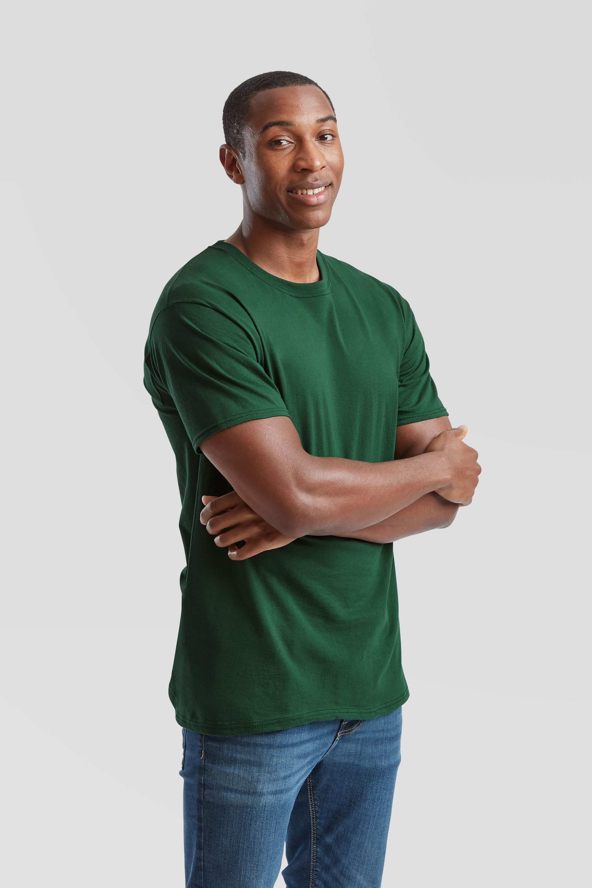 Fruit of the Loom Rundhalsshirt Fruit of the Loom Valueweight T