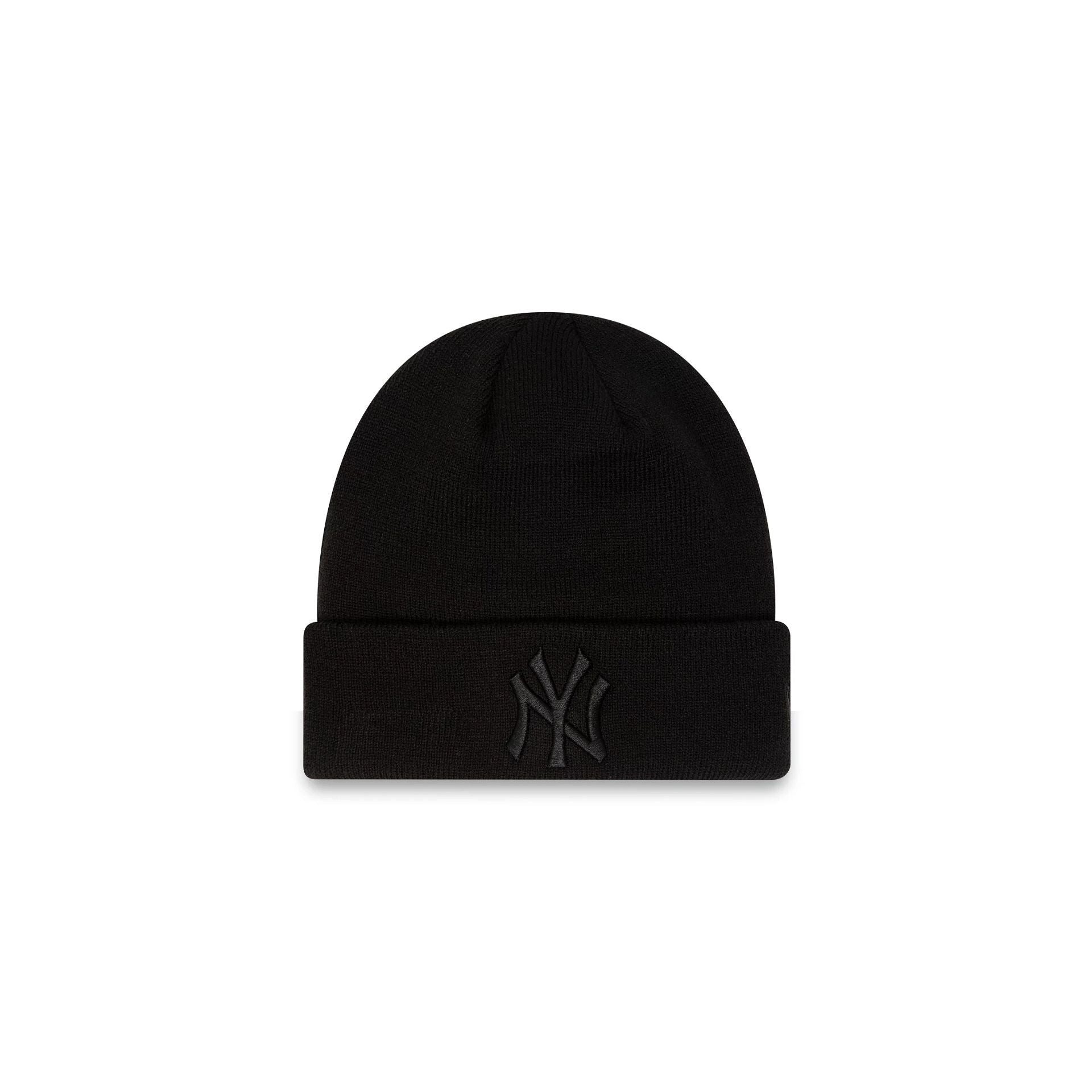 New Era Strickmütze NEW YORK YANKEES unifarbene Optik, sportlicher Stil, aus Polyacryl, One Size