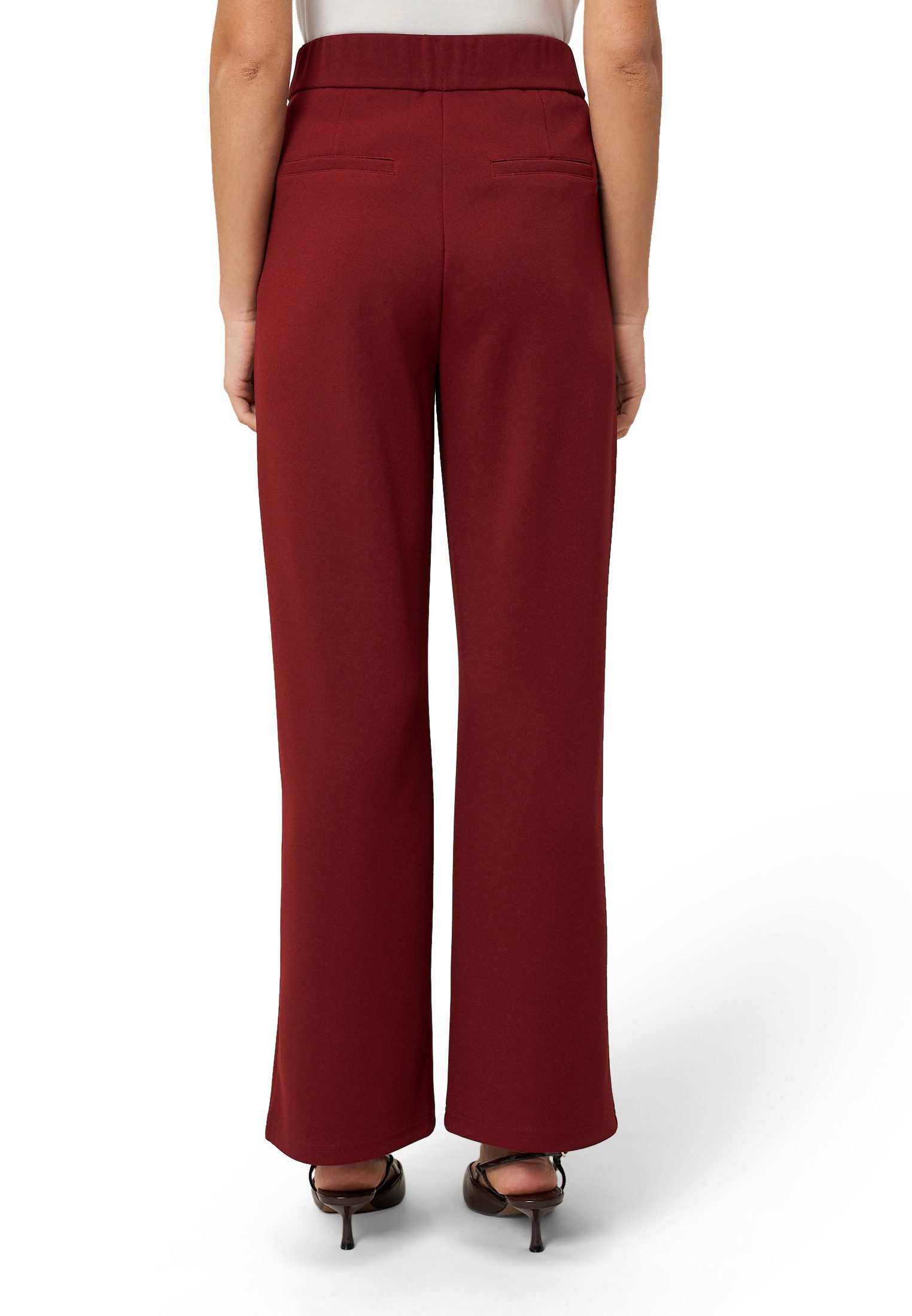 Zero Stoffhose Damen mit elastischem Bund 28 Inch Plain/ohne Details