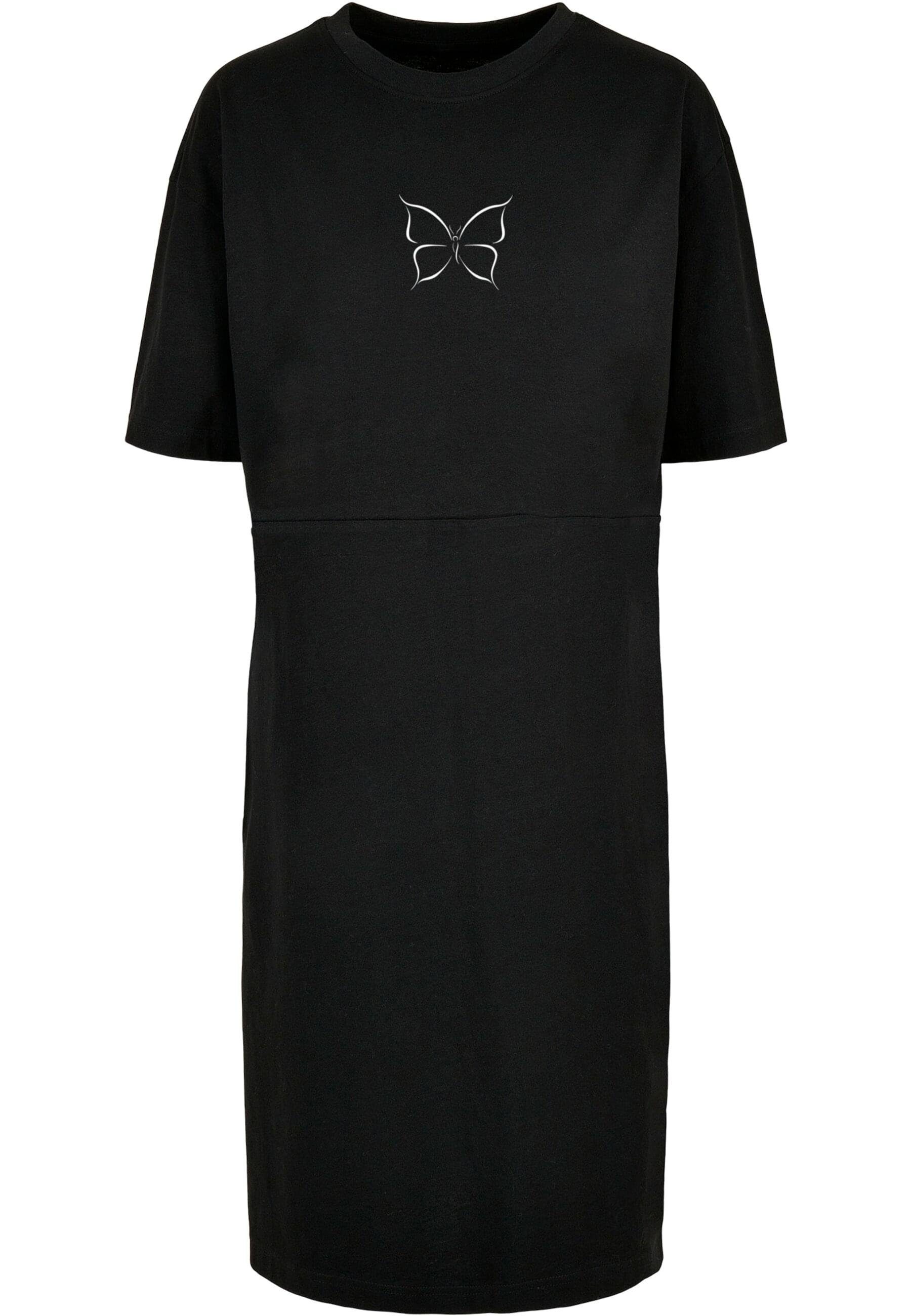 Merchcode Stillkleid Damen Ladies Spring - Butterfly Oversized Slit Dress  (1-tlg)