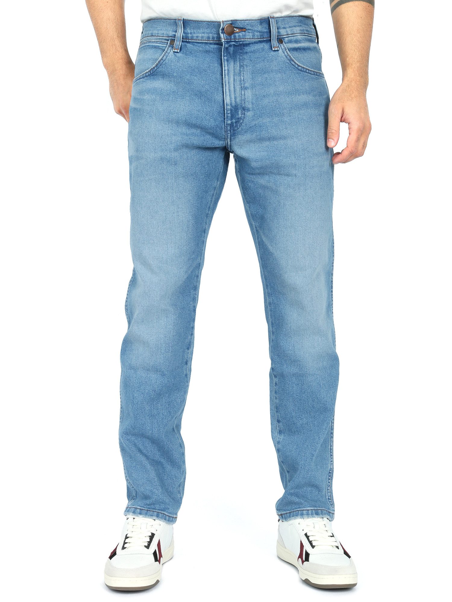 Wrangler Tapered-fit-Jeans Regular Fit Hose - günstig online kaufen