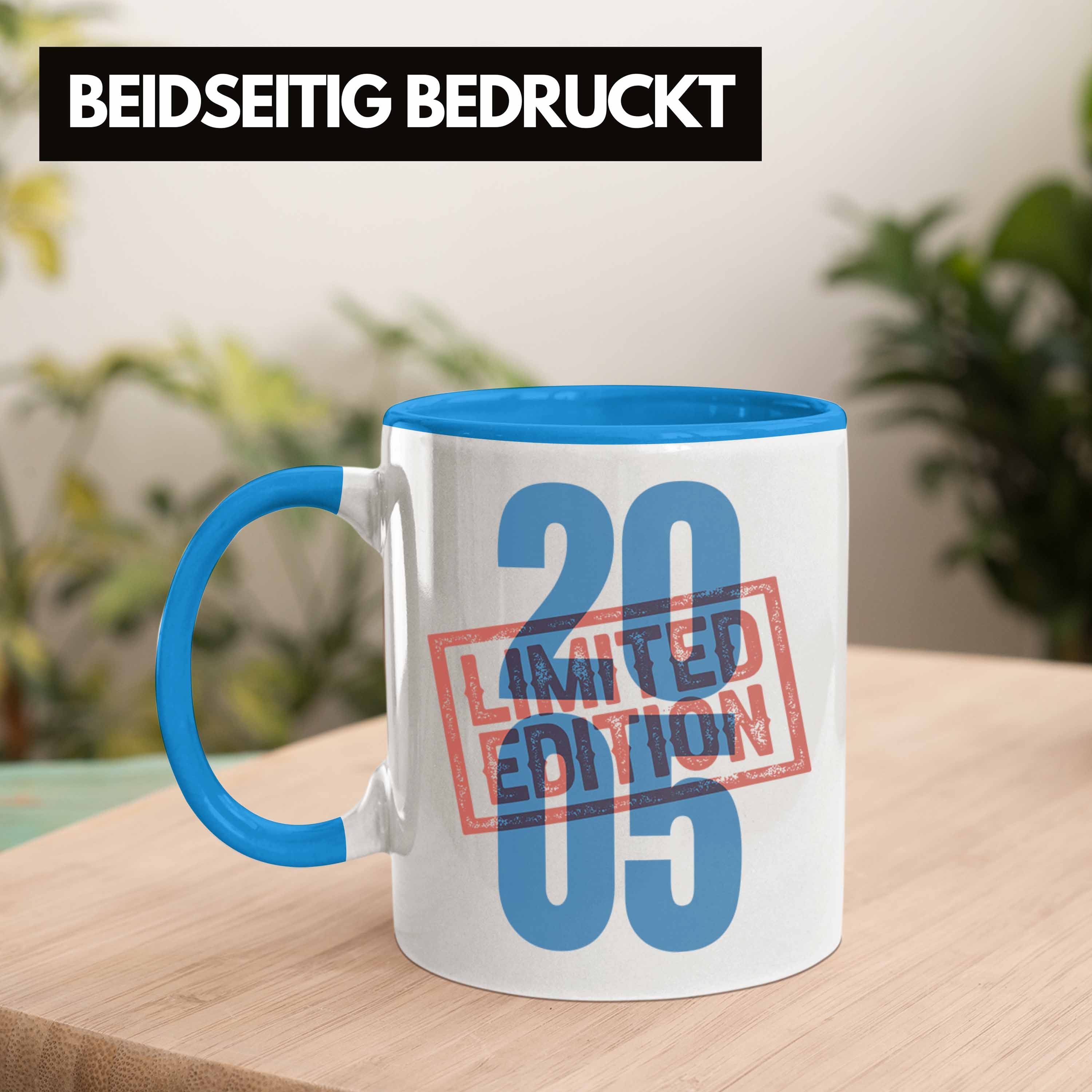 Geschenk Blau Limited Geurtstag Tasse Edition 2005 Trendation 2005er Baujahr Tasse