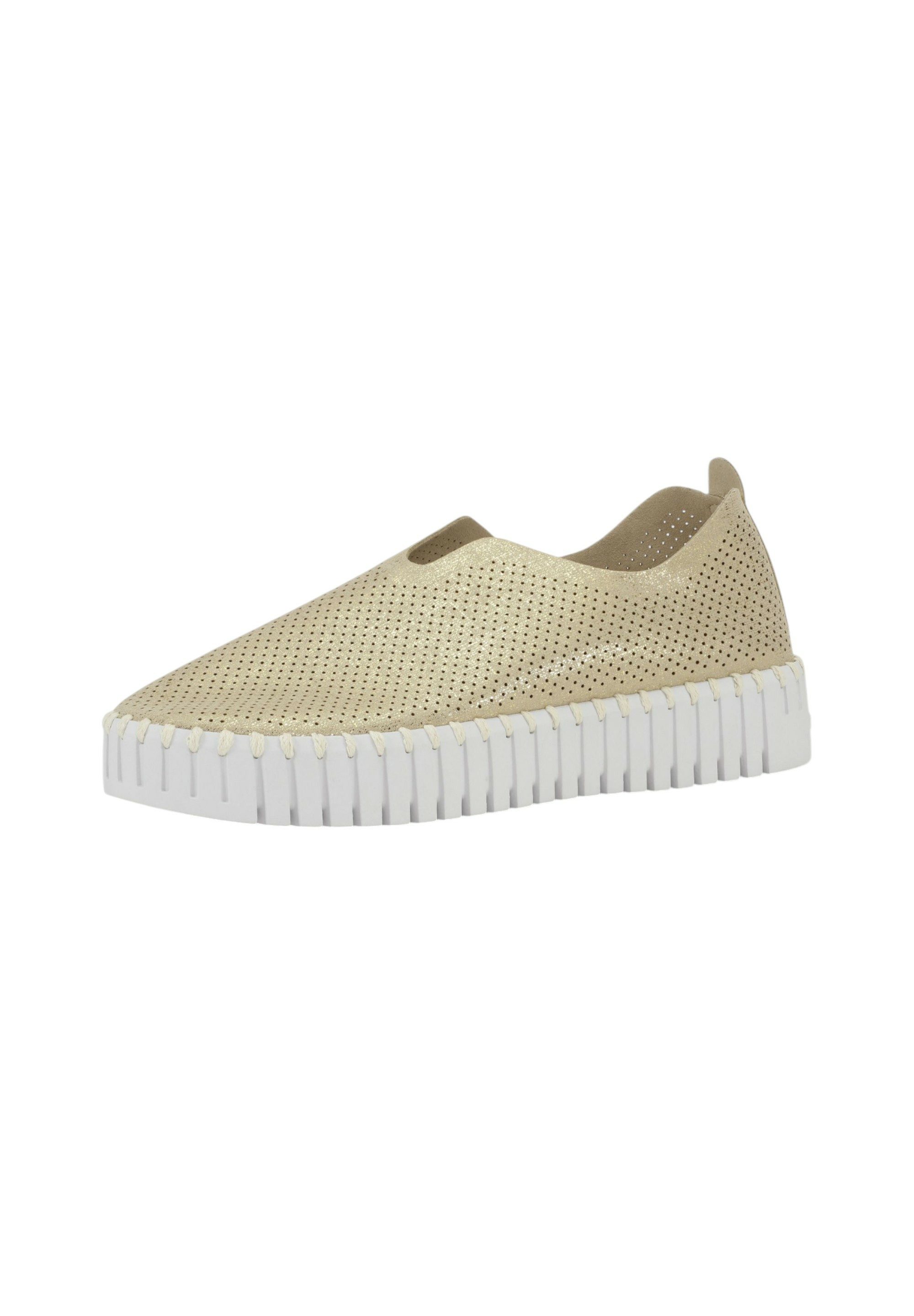 Ilse Jacobsen TULIP3577 Slipper Plateausohle, atmungsaktive Mikrofaser, hoher Tragekomfort