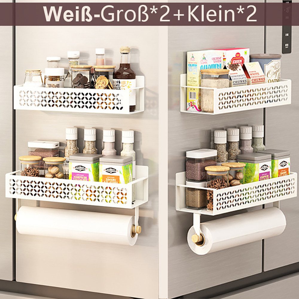 POPOLIC Gewürzregal Küchenregal Gewürzregal magnetisch, Kühlschrank günstig online kaufen