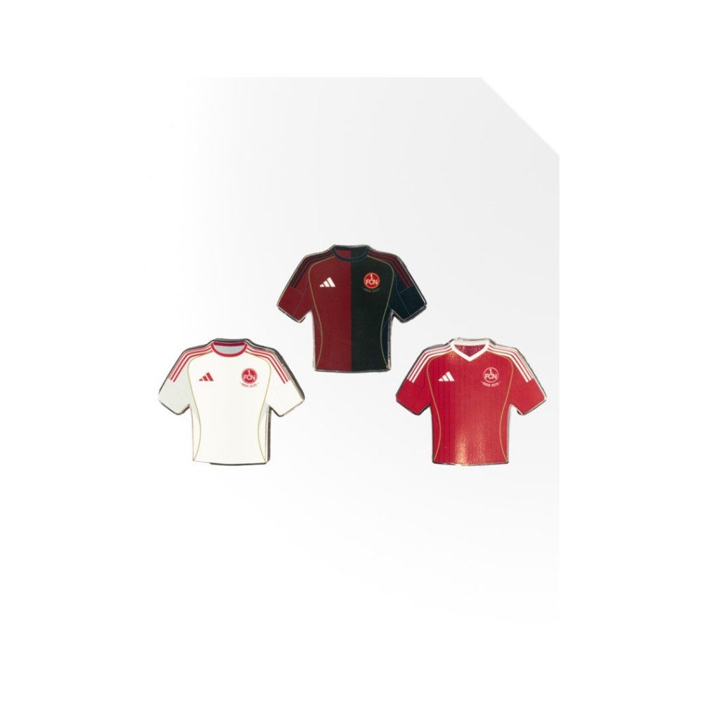 VertriebsArena GmbH Magnet 1. FC Nürnberg Magnet 3er Set "Trikot"