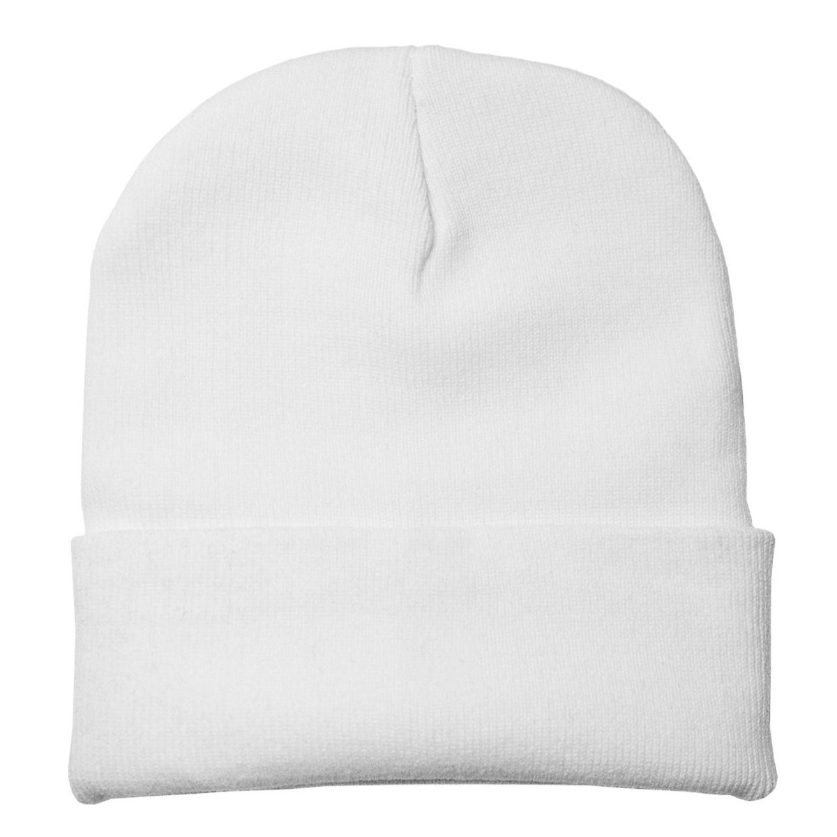 DonDon Beanie Mütze Beanie (Packung, 1-St) Wintermütze, klassisches Design, mit Krempe