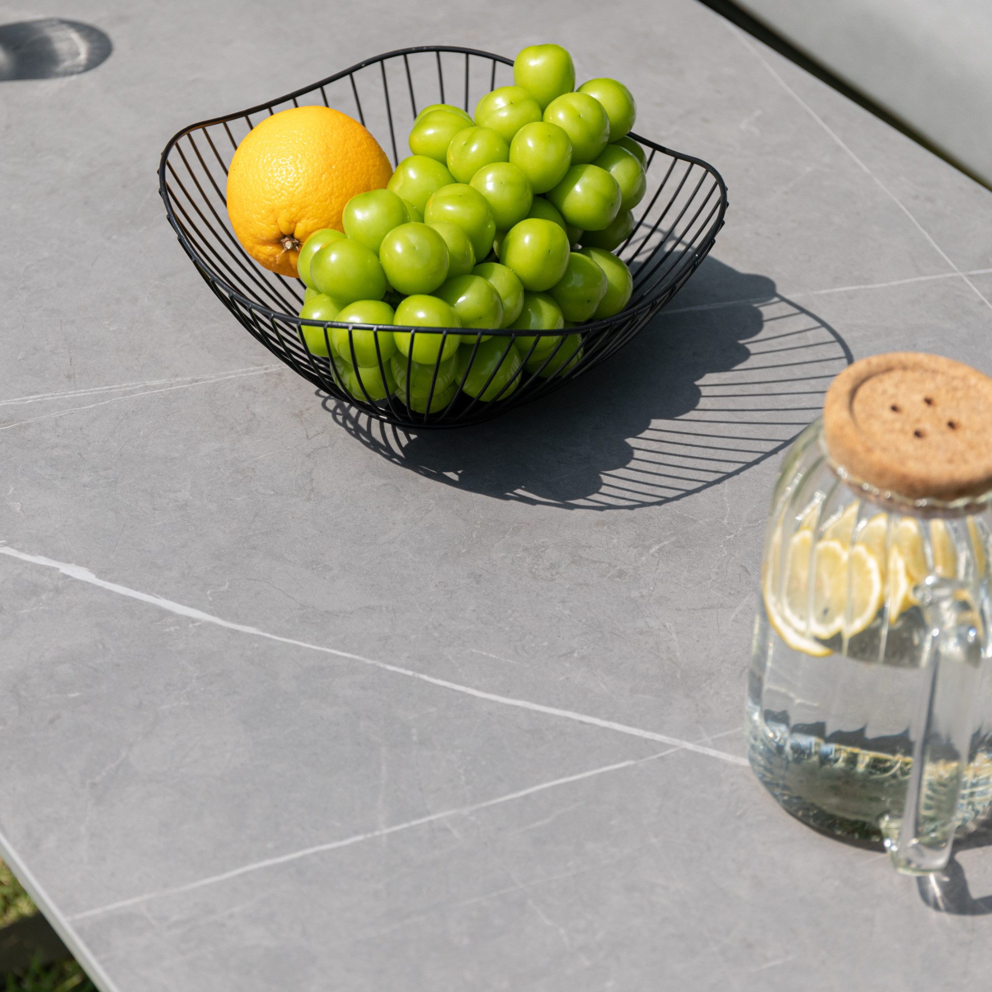 MANDALIKA Garden Gartenlounge-Set Edelstahl / Rope Dining Eck Lounge Set Vogue inkl Sessel