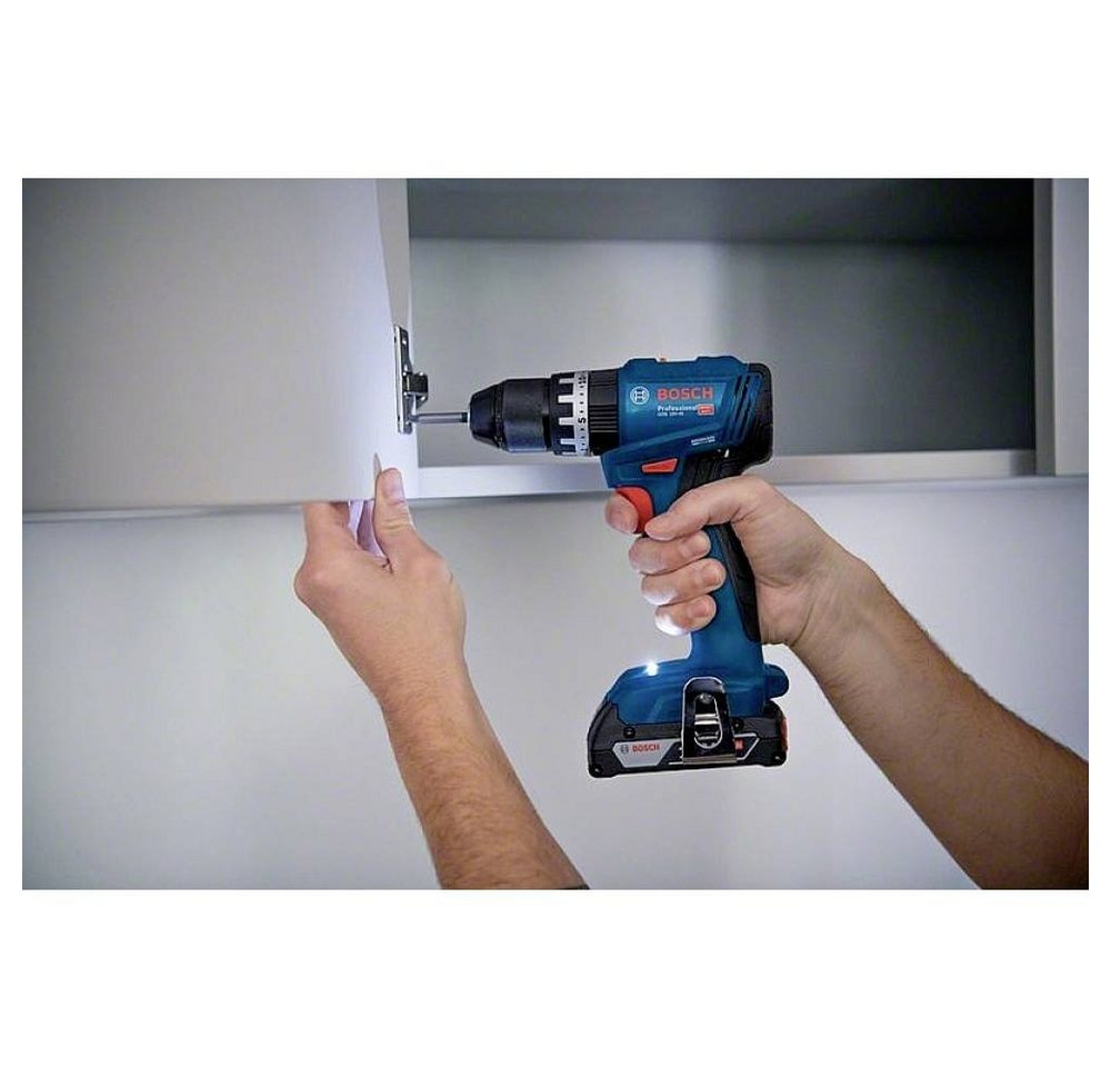 Thumbnail - Bosch Professional Akku-Bohrschrauber Akku-Bohrschrauber, inkl. 2. Akku, inkl. Ladegerät, inkl. Koffer