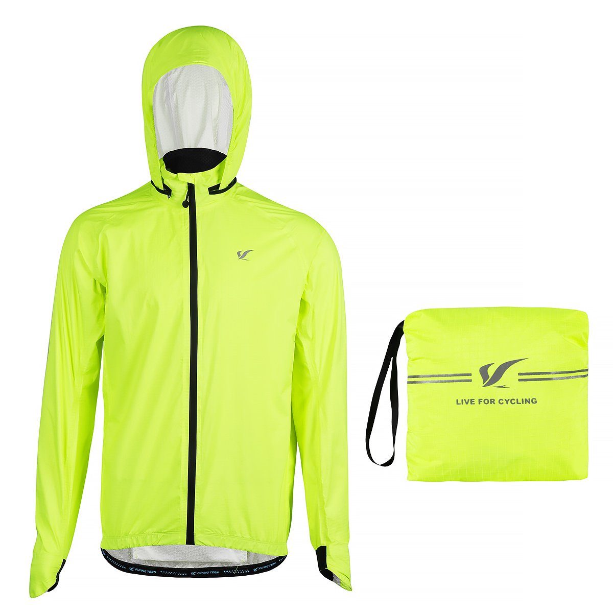 MidGard Fahrradjacke Fahrrad Jacke mit Kapuze, günstig online kaufen