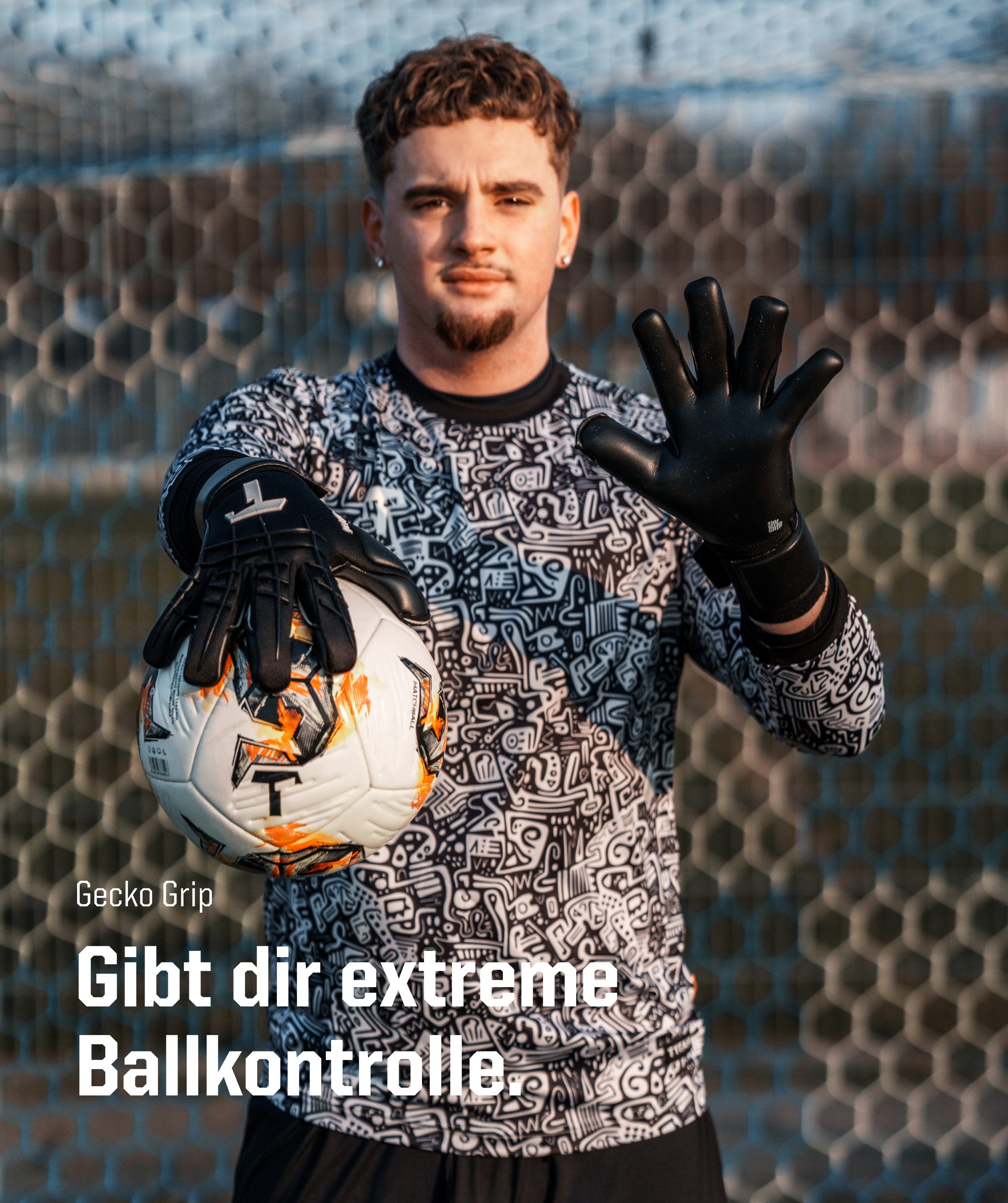 T1TAN Torwarthandschuhe Erwachsene, Shadow BEAST, Größe 6-11