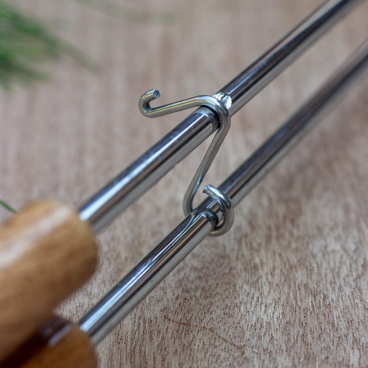 Antikas Feuerstelle Waffeleisen für offenes Feuer, Grill und Gasherd, aus Gusseisen – Bild 4 von 5