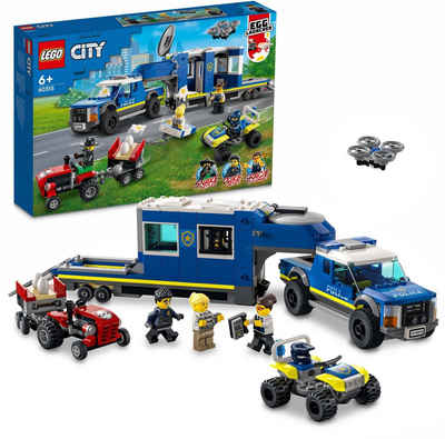 LEGO® Konstruktionsspielsteine Mobile Polizei-Einsatzzentrale (60315), LEGO® City, (436 St)