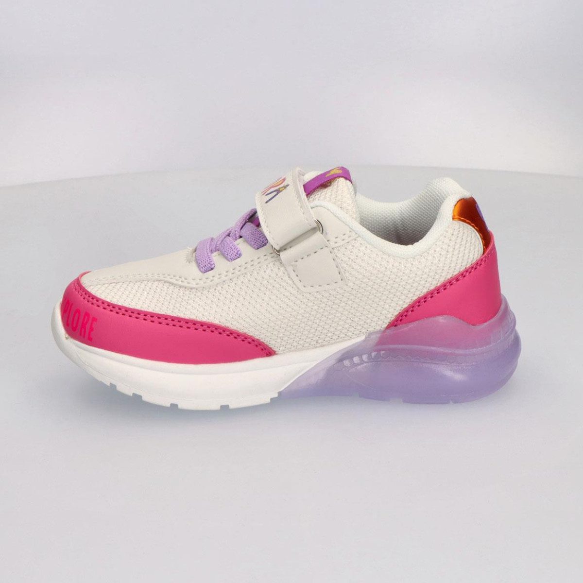 Dora the Explorer Kinder Schuhe mit Licht sportliche Freizeitschuhe Sneaker (Packung) – Bild 4 von 5