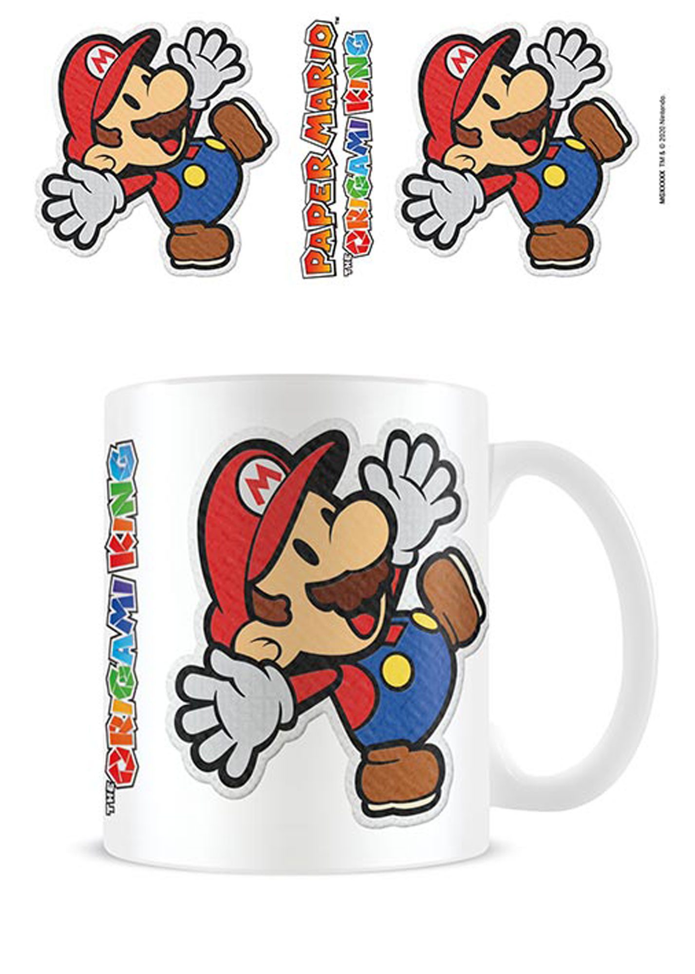 Tasse Paper Mario - Lizenz Tassen - Sticker