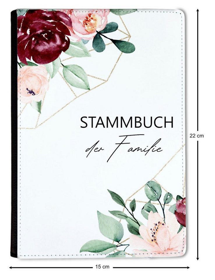Thumbnail - CreaDesign Notizbuch Stammbuch A5 Boho Gold Brombeere Nature