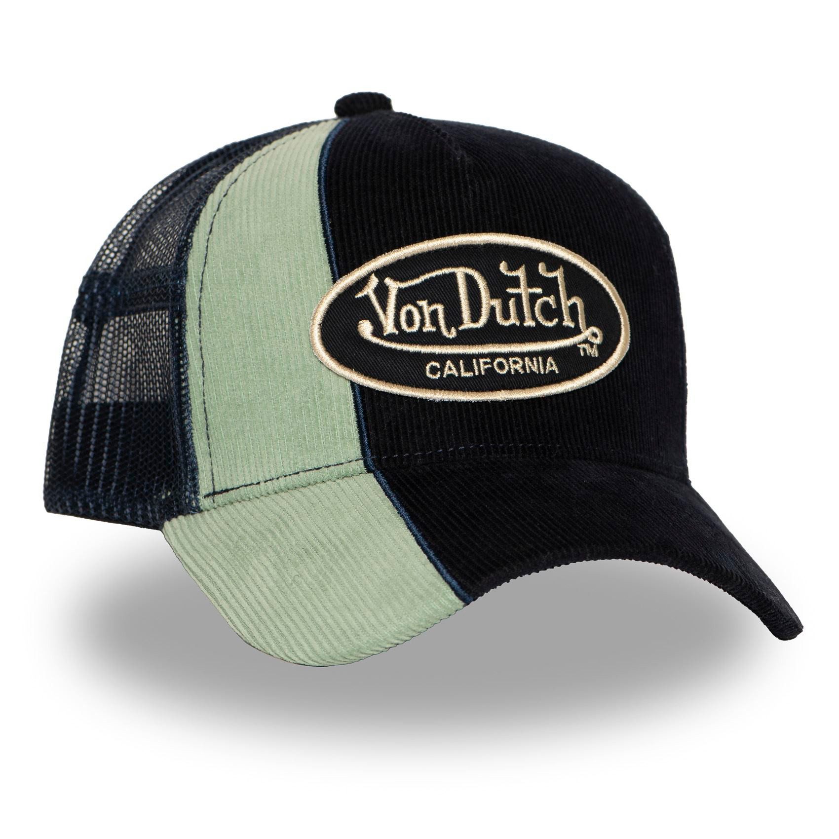 Von Dutch Trucker Cap Von Dutch Originals Trucker Cap - Corduroy Cut - Mesh (Basecap, Meshcap, Trucker Kappe)