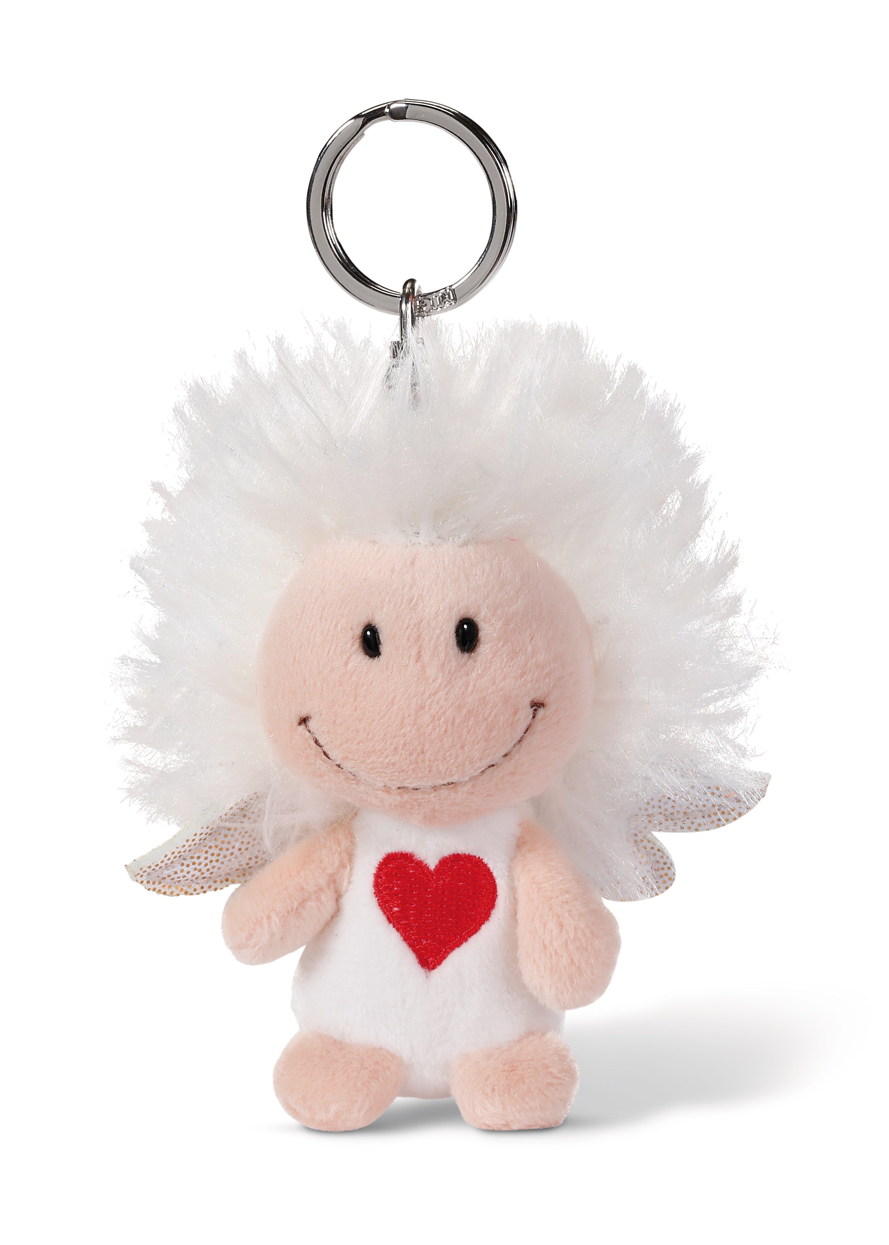 Nici Plüschfigur Nici 46121 Schutzengel weiß 7cm Bb SA mit Symbol Herz günstig online kaufen