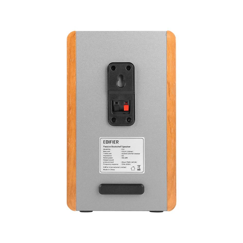 Edifier® P12 Regal-Lautsprecher Stereo (Hochwertiges MDF-Holzgehäuse)