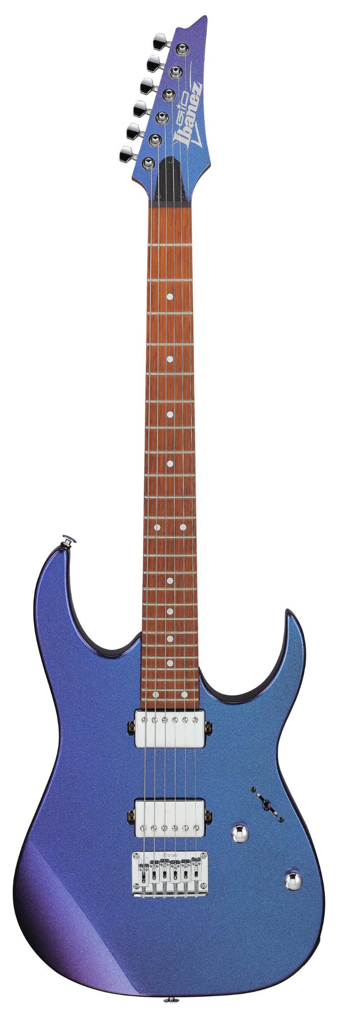 Ibanez E-Gitarre GRG121SP-BMC E-Gitarre Blue Metal Chameleon, E-Gitarre, E-Gitarre