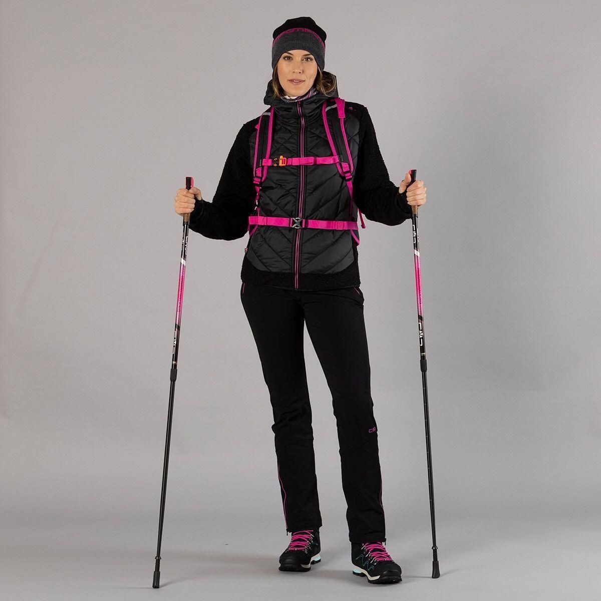 CMP Skihose Woman Pant With Inner Gaiter Maximale Bewegungsfreiheit und Schutz durch 4-Wege-Stretch und
