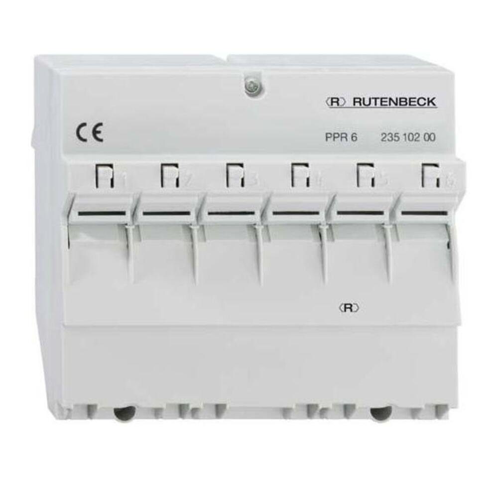 Rutenbeck Rutenbeck Patchpanel PPR 6 Netzwerk-Patch-Panel