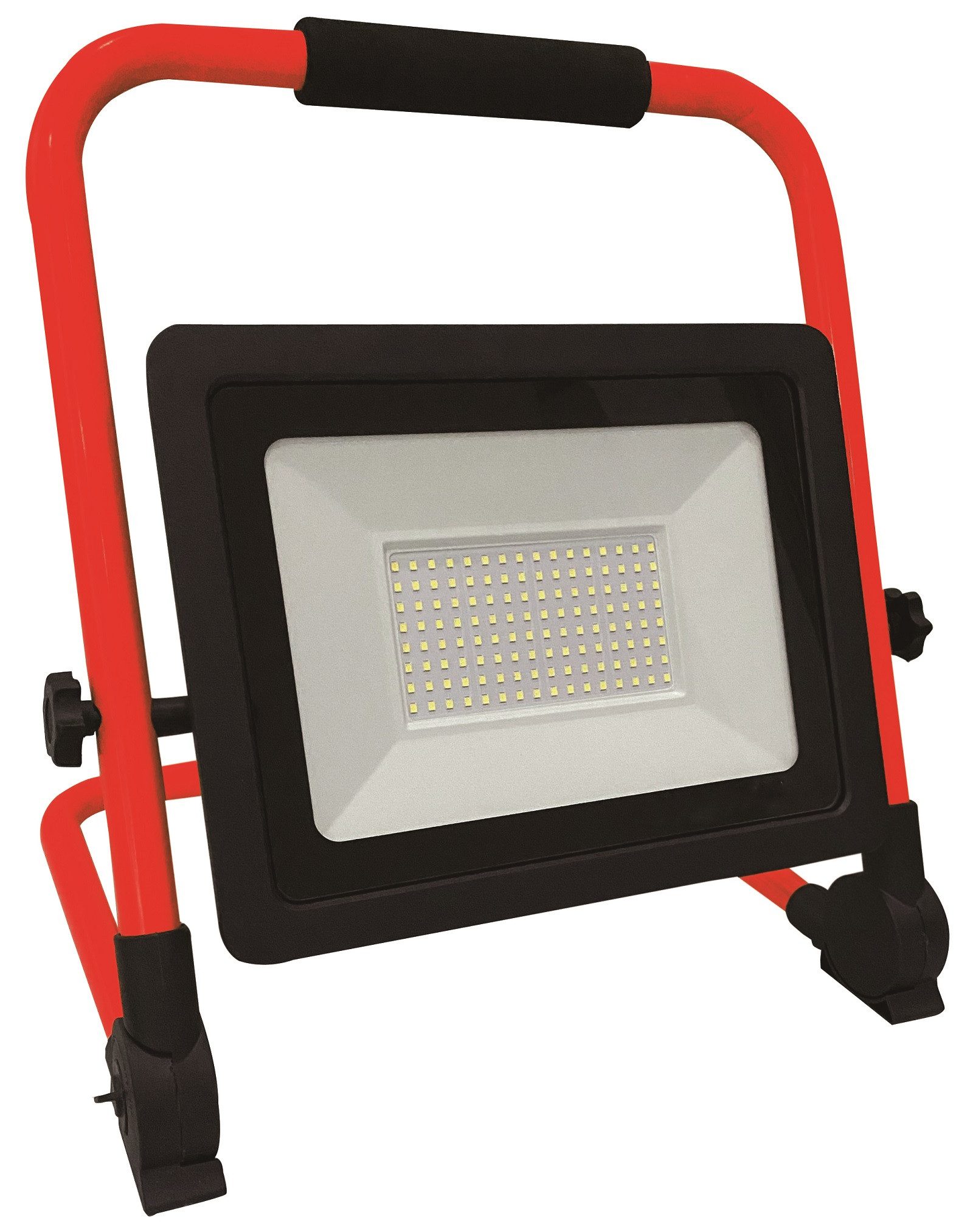 LED Arbeitsleuchte BOXTEC LED Arbeitsleuchte Baustrahler faltbar, 6500K, IP65, Gummikabel