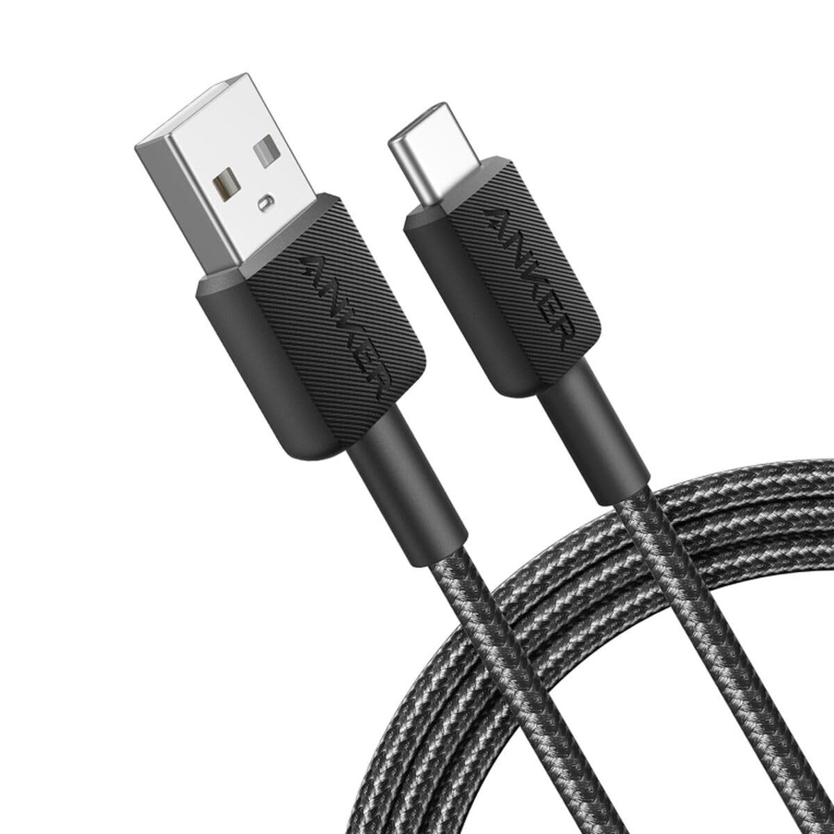 Anker Anker 322 Computer-Kabel, USB A zu USB C Kabel, 0,9 m, Schnelles Datenübertragen