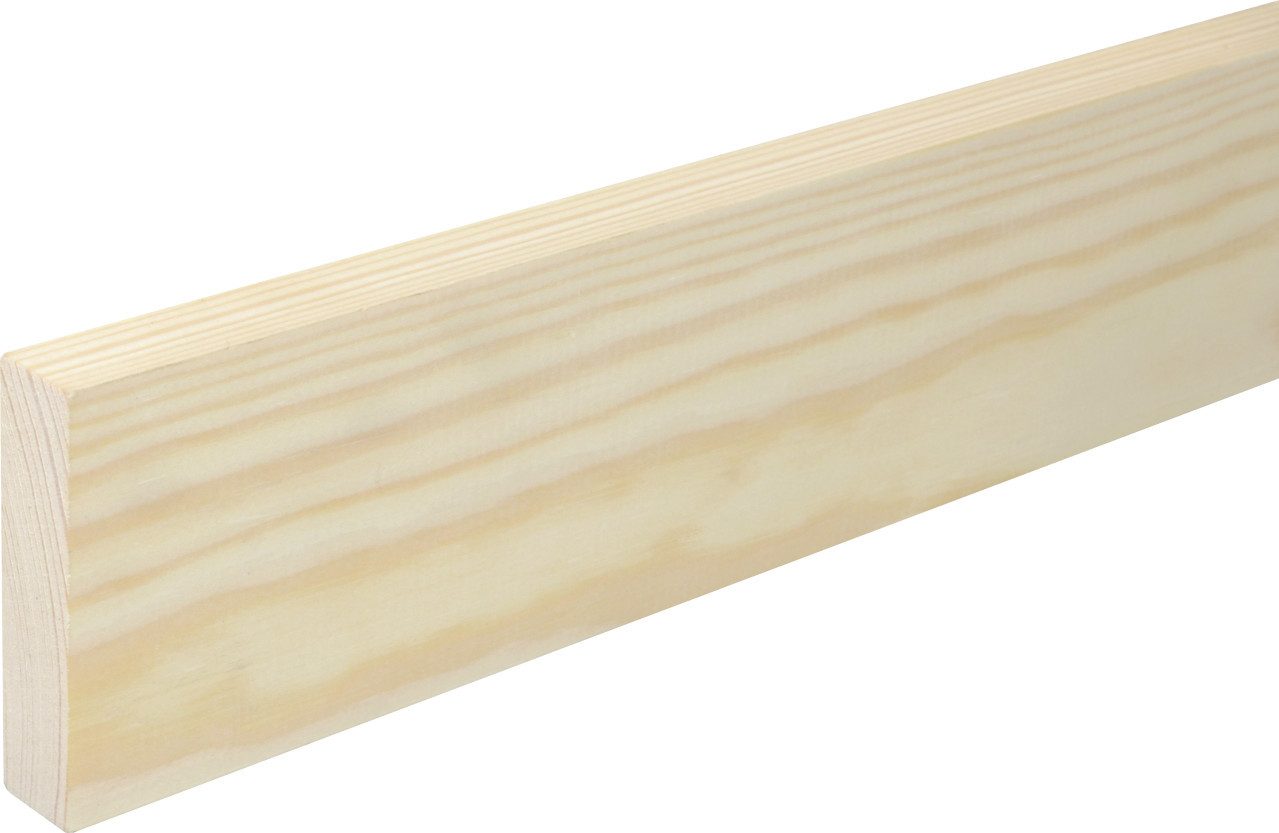 Abschlussleiste FN Neuhofer Flachleiste 100 cm 80 x 19 mm