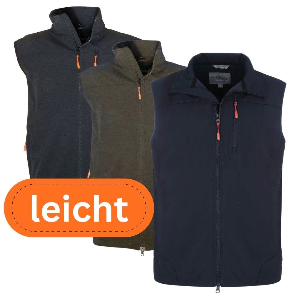 RennerXXL Softshellweste Blue Wave Bernd Herren günstig online kaufen