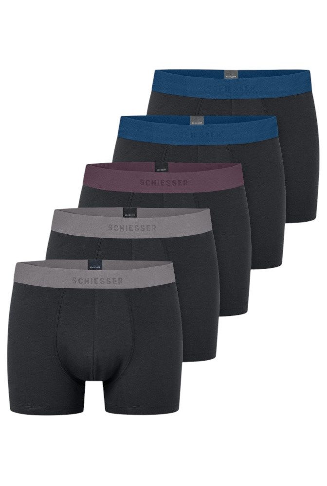 Schiesser Boxershorts Unterwäsche 95/5 Organic Cotton günstig online kaufen