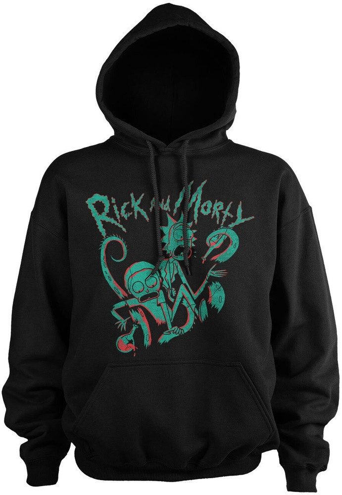 Rick and Morty Hoodie Duotone Big Tall Hoodie