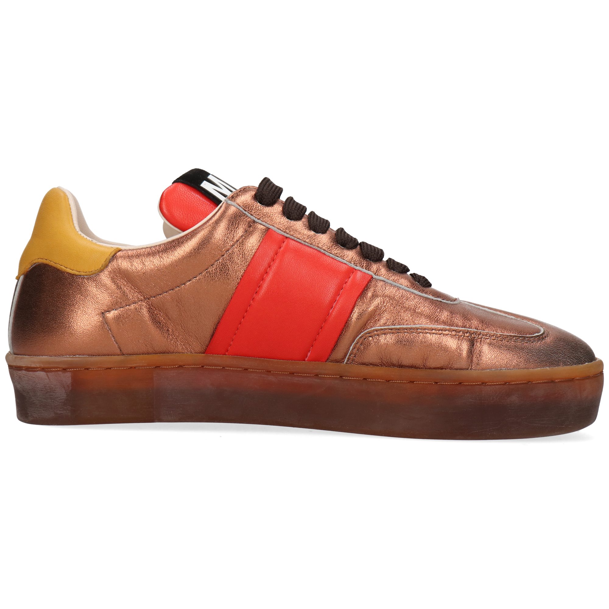 Melvin & Hamilton Amira 1 Leder-Sneakers für Damen Sneaker Flache Absätze, Echtes Leder, Herausnehmbare Innensohle, Latex Sohle