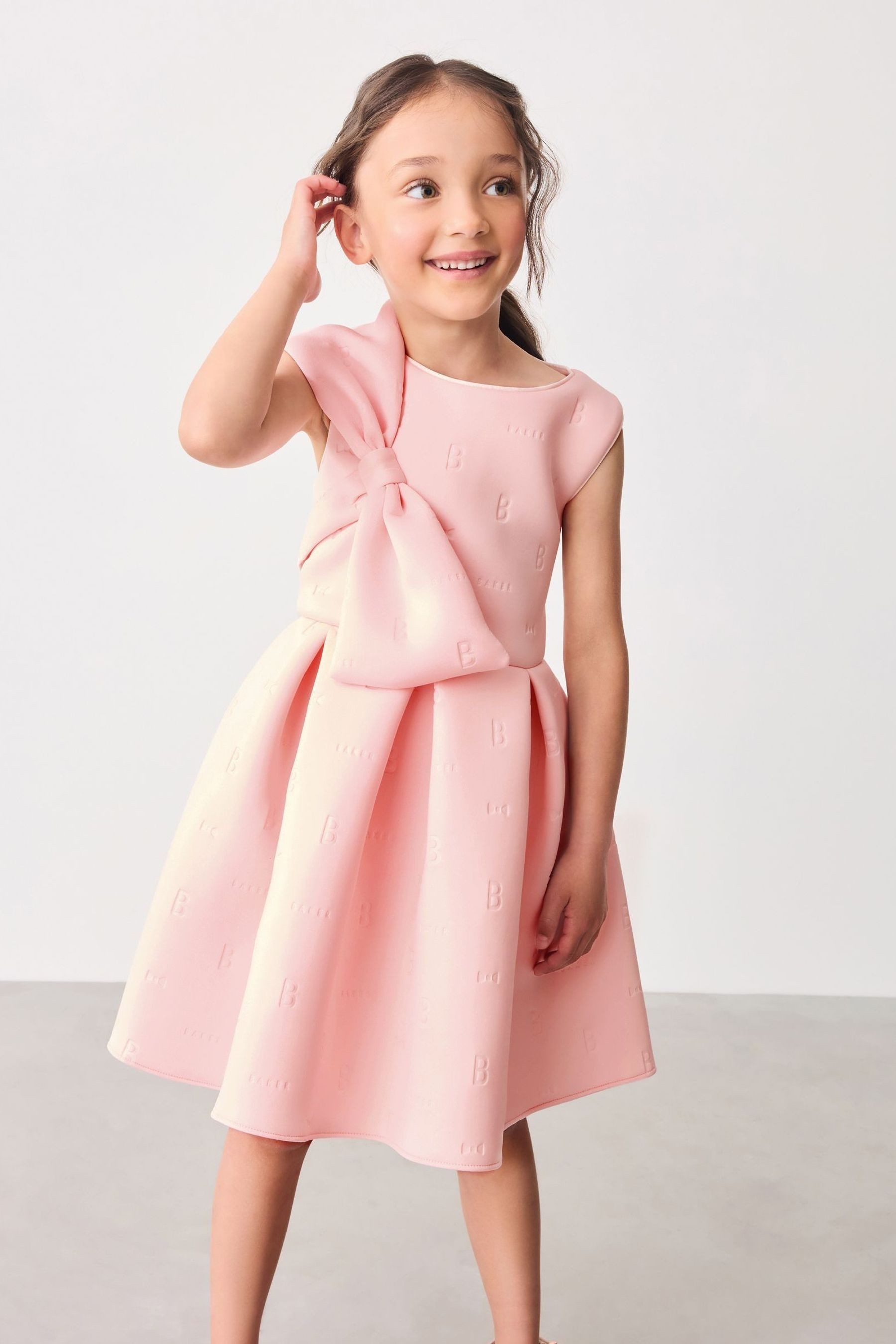Baker by Ted Baker Scubakleid Baker by Ted Baker Scubakleid mit Schleife (1-tlg) – Bild 5 von 5