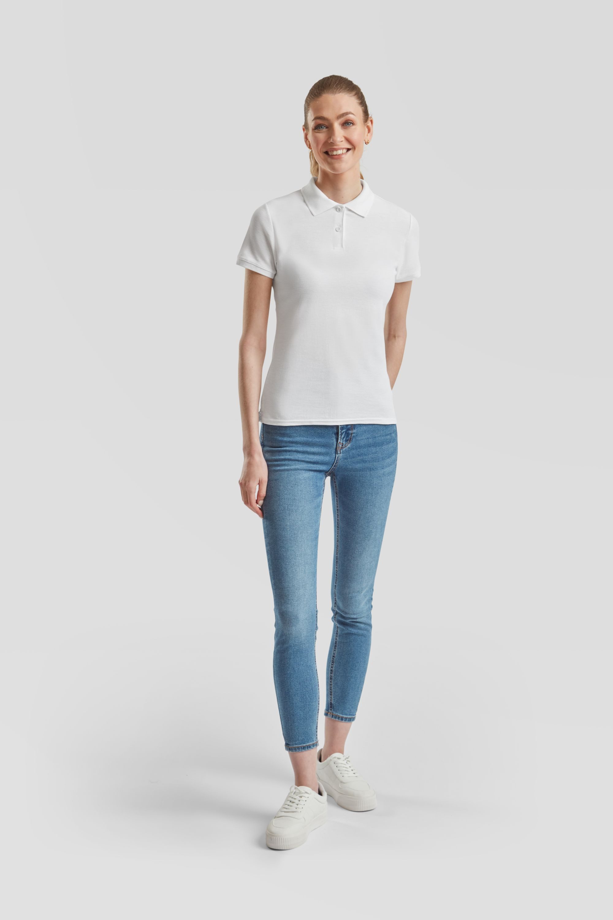 Fruit of the Loom Poloshirt Fruit of the Loom 65/35 Polo Lady-Fit  günstig online kaufen