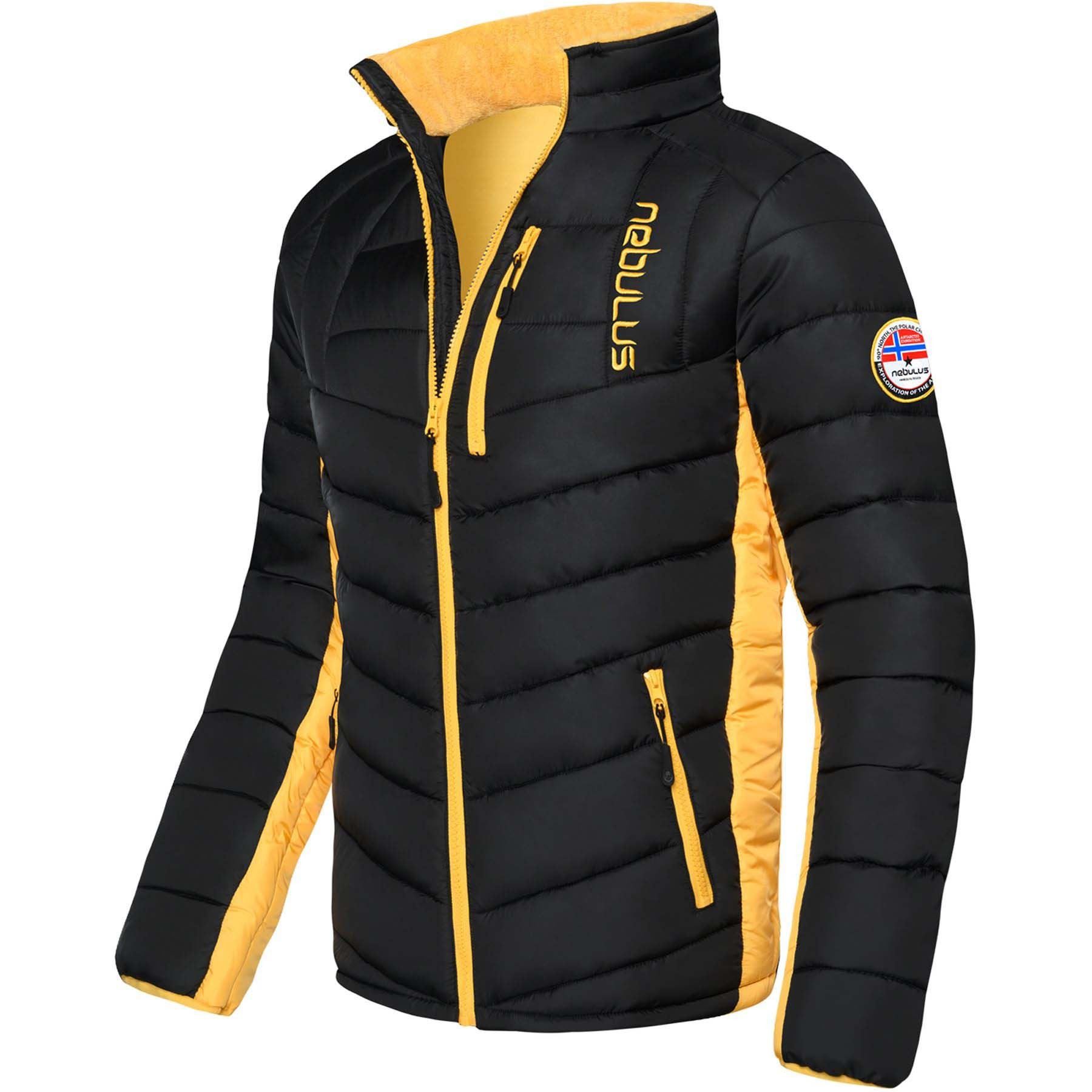 Nebulus Winterjacke Winterjacke, P4767 - Herren, schwarz-gelb, XXL günstig online kaufen