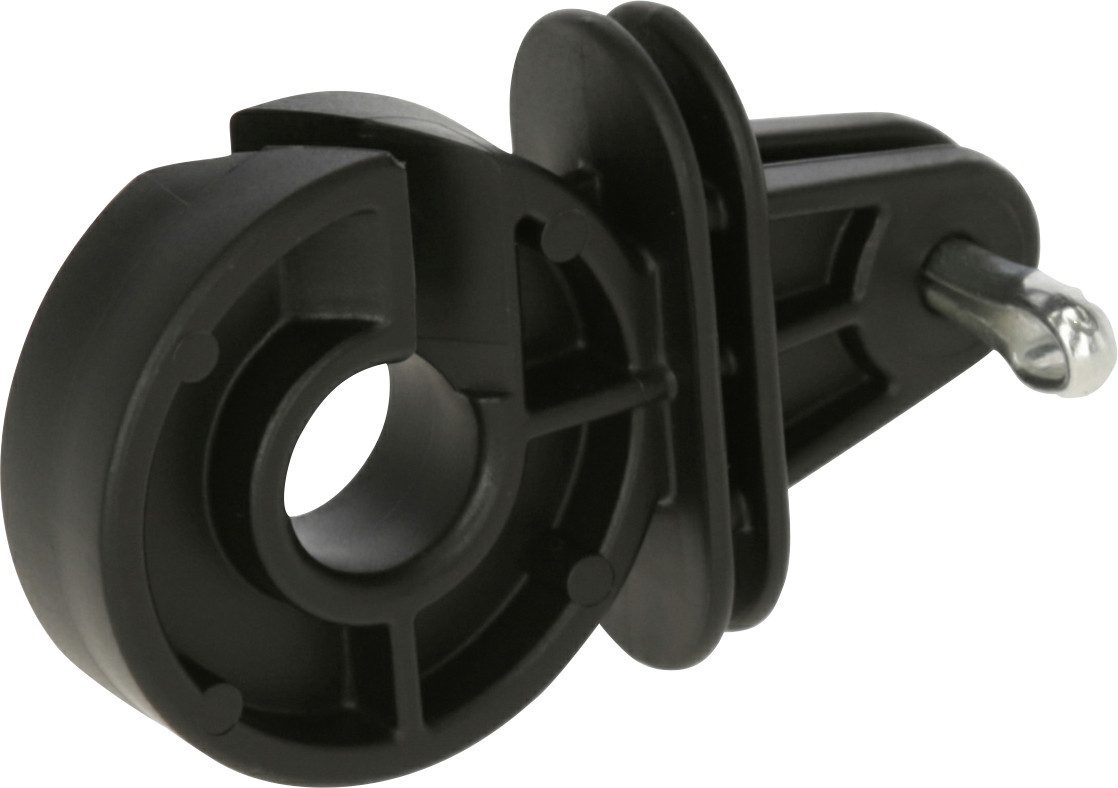 Zaunaußenecke Kerbl Splintisolator für Winkelstahlpfahl 125
